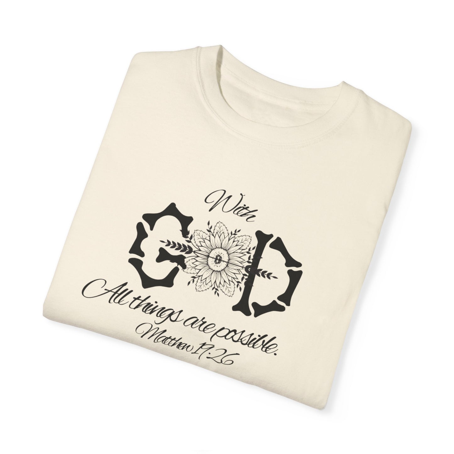 Daisy Scripture Tee