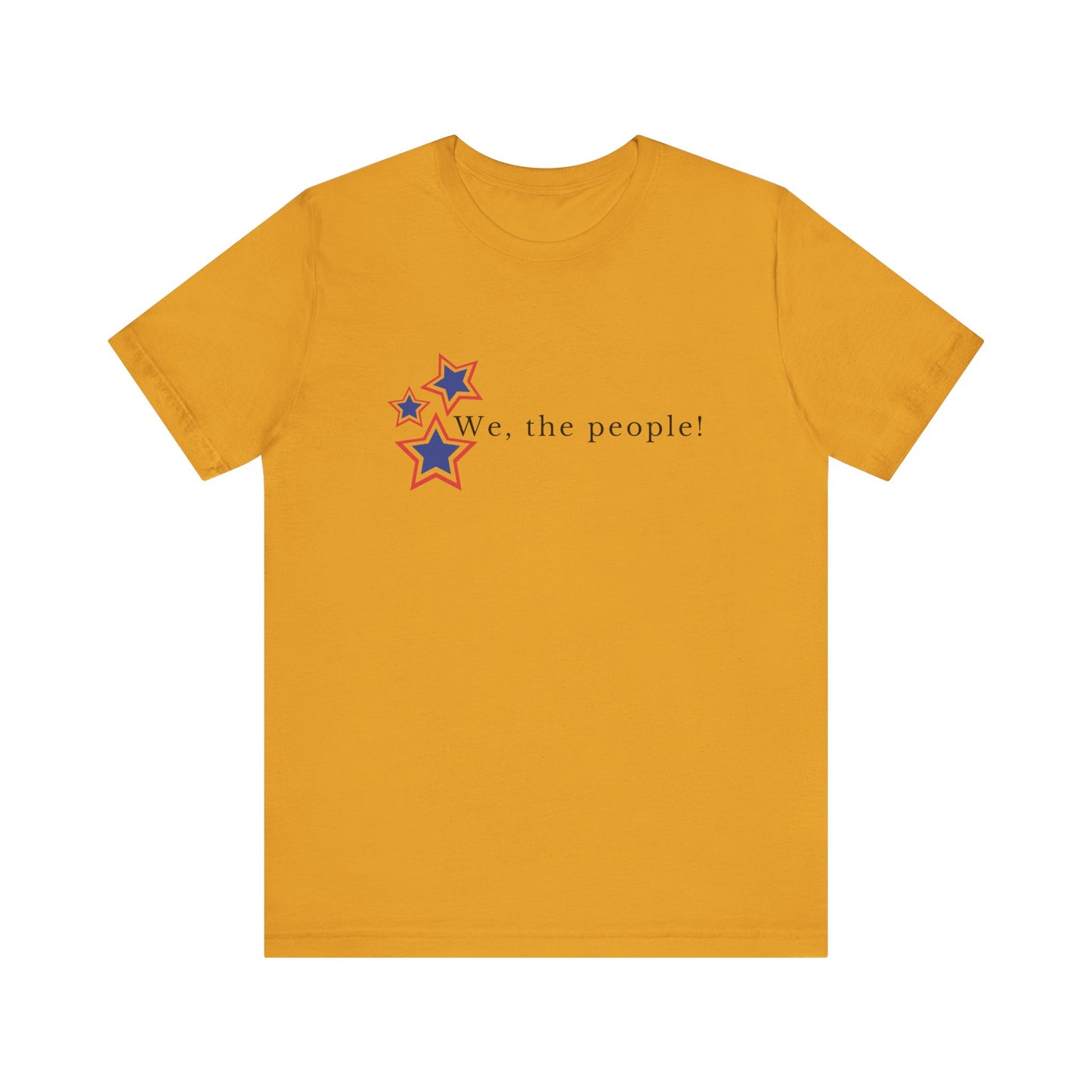 Constitution We the People T-Shirt-3 Corner Star Design