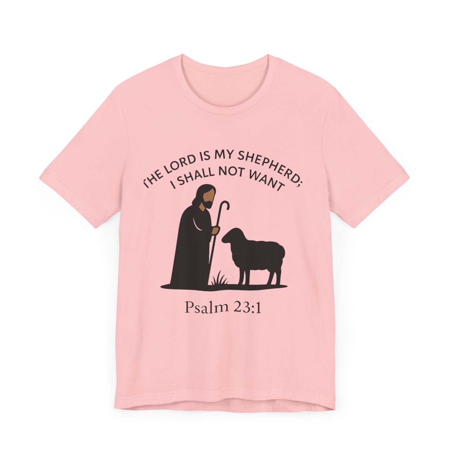 Christian Tee - Jesus Shepard and Black Sheep Design