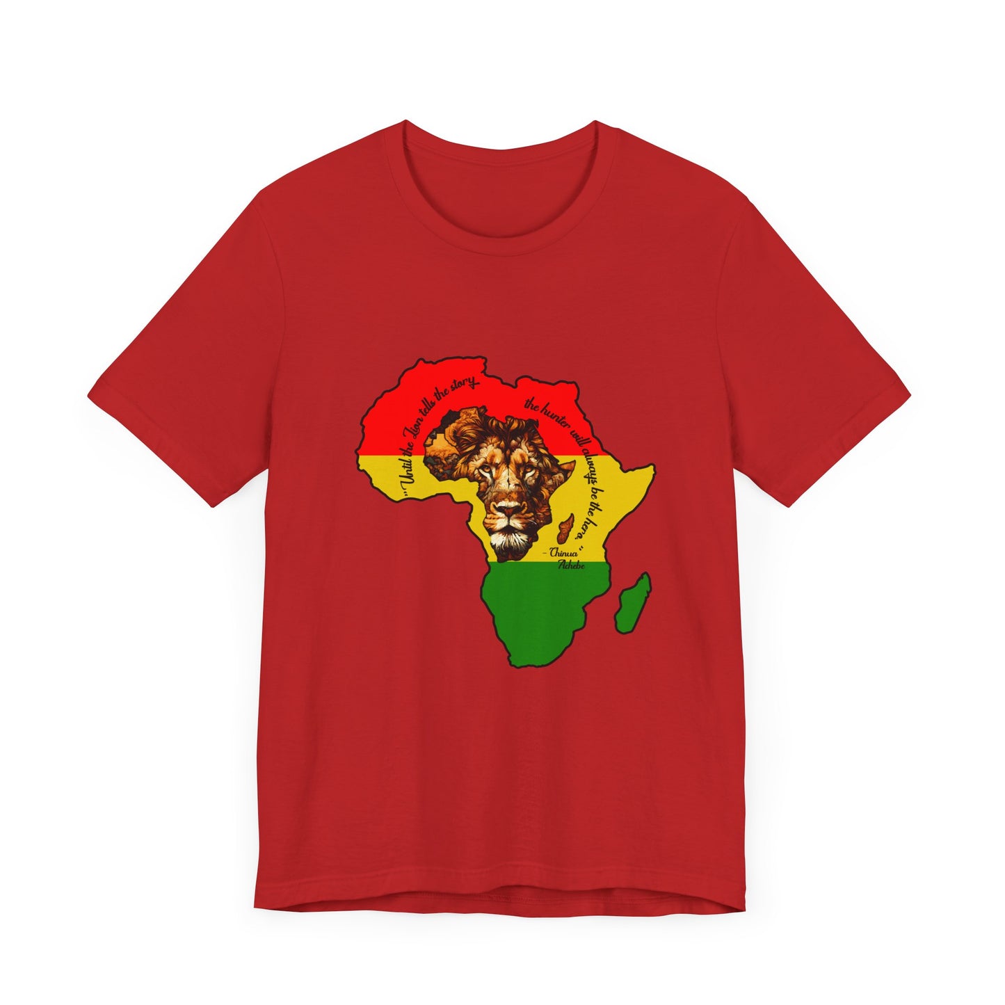African Pride Lion T-Shirt