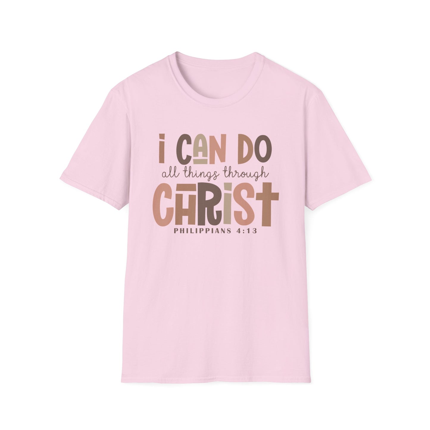 Faithful Unisex Tee with Inspirational Text - Earthtone Colors