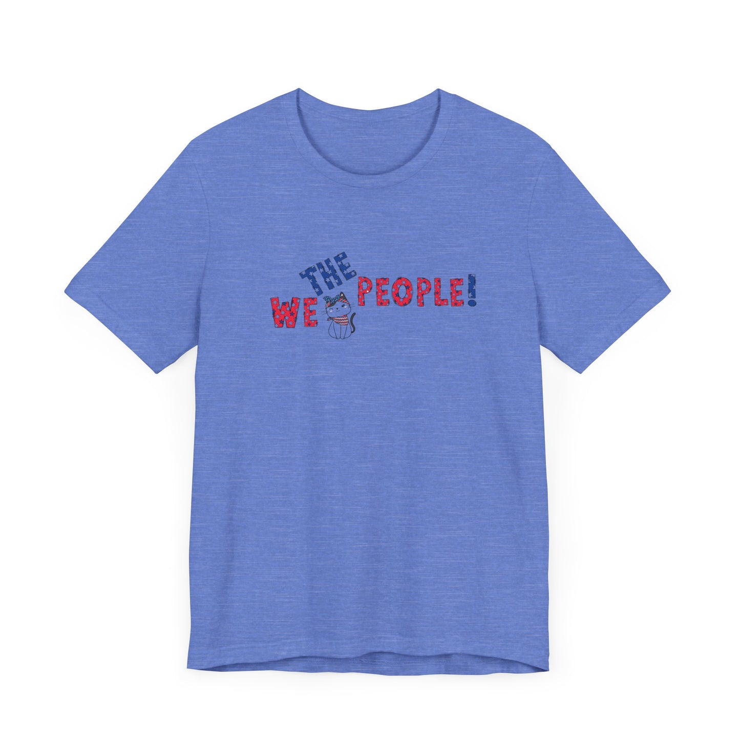 Patriotic Cat 'We the People' T-Shirt