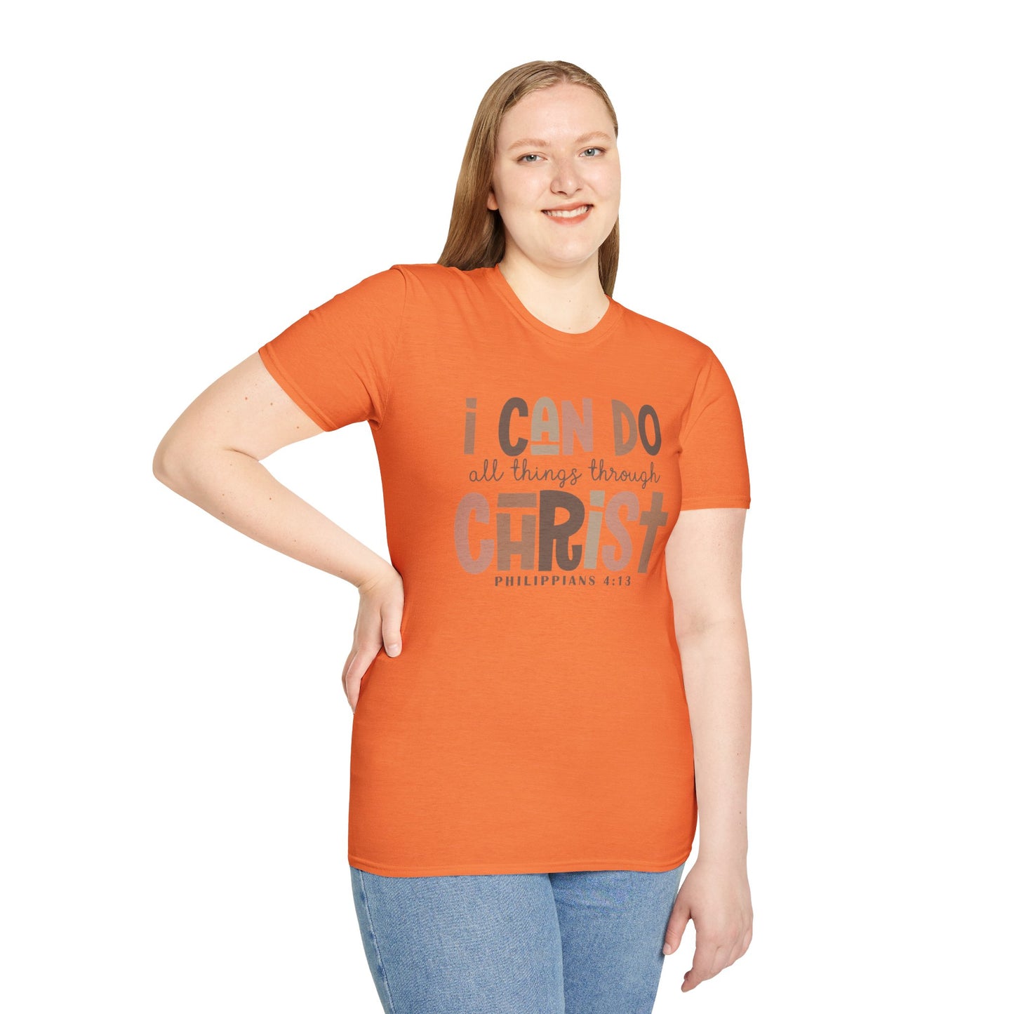 Faithful Unisex Tee with Inspirational Text - Earthtone Colors