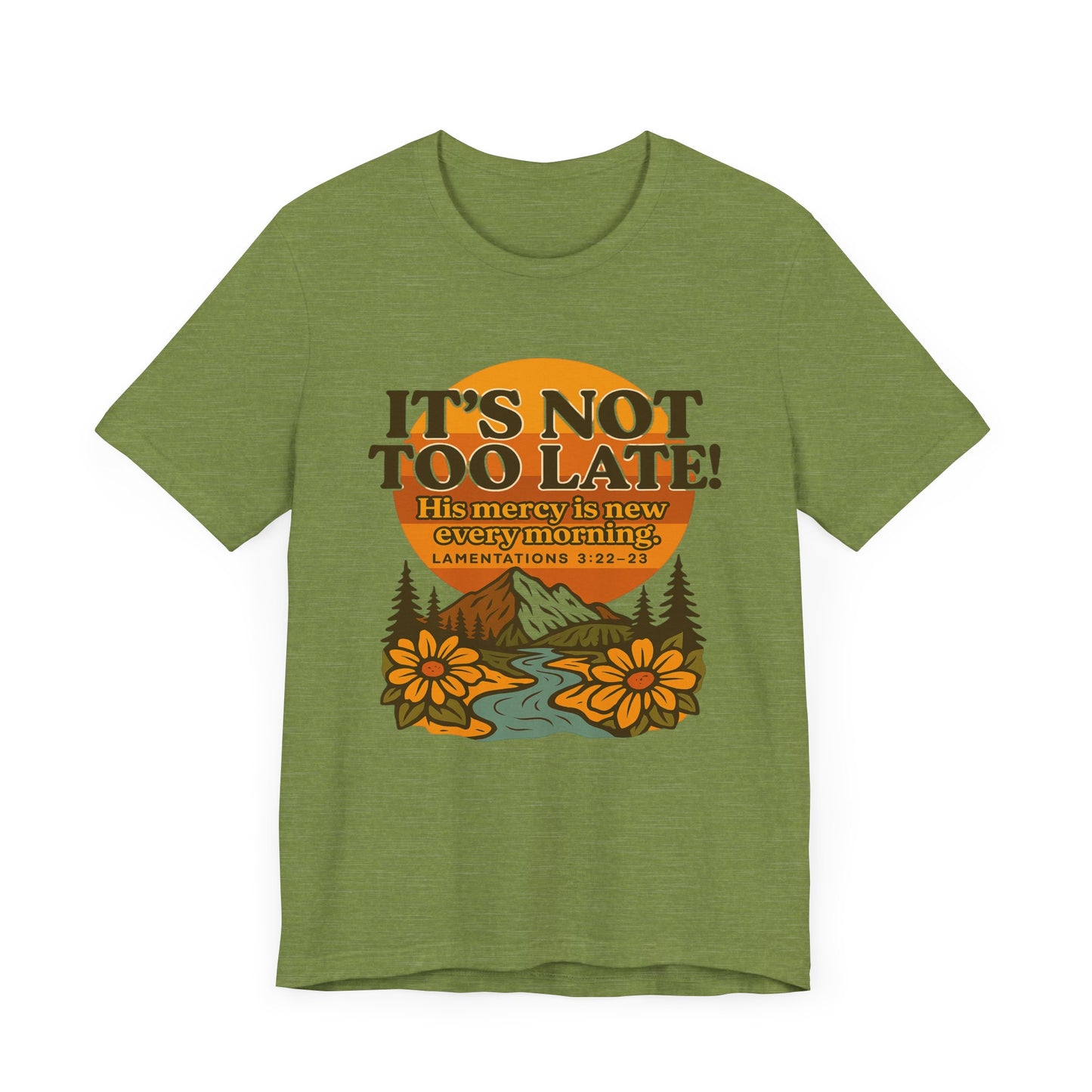 Nature Themed Tee - God's Merciful Reminder