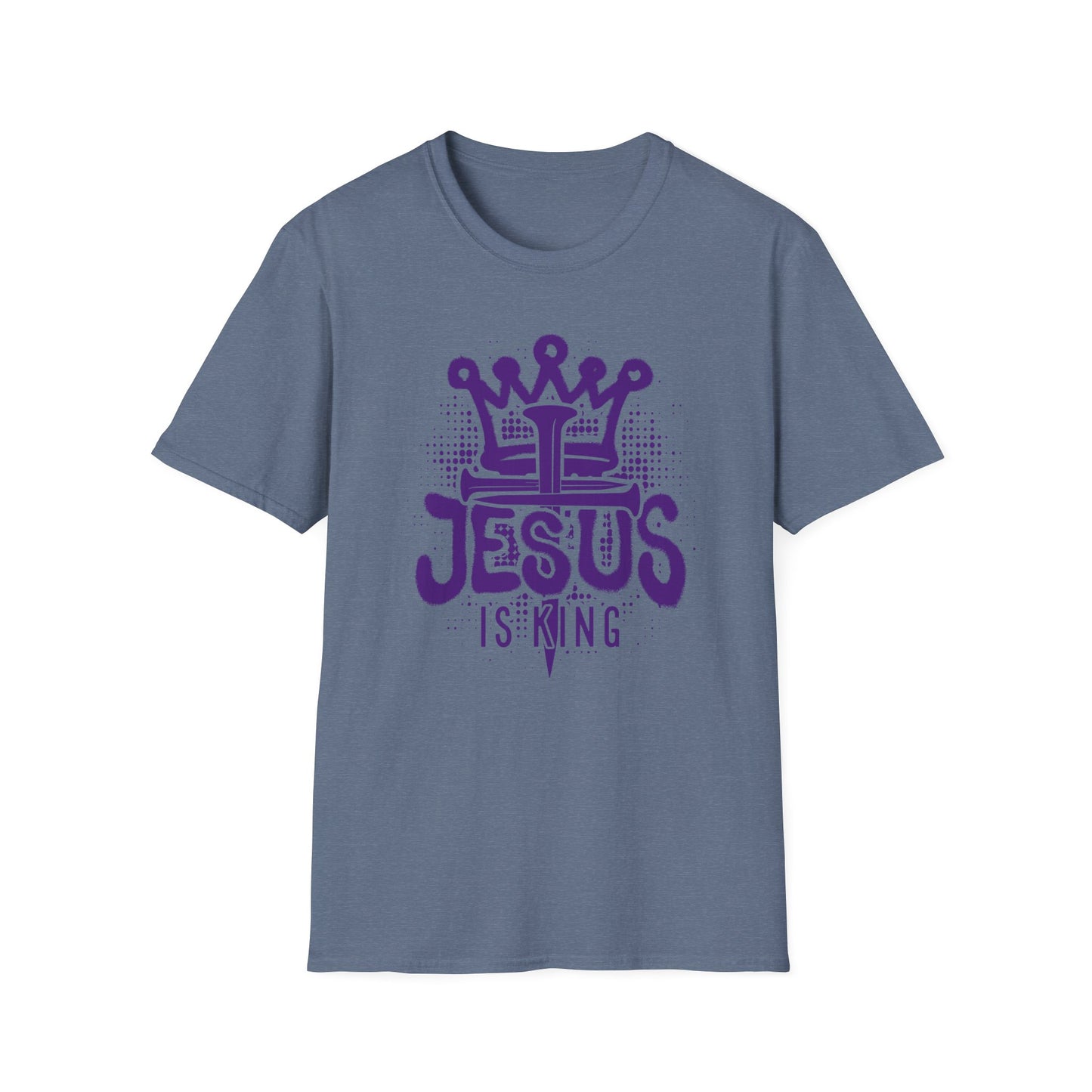 Graffiti Cross Unisex T-Shirt - Jesus is King
