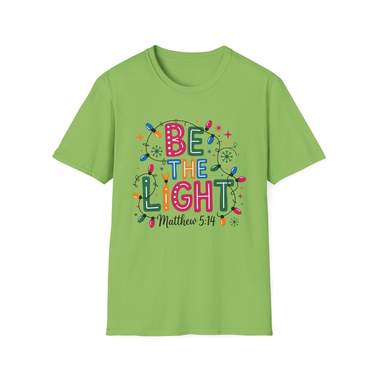 Christmas Be the Light T-Shirt
