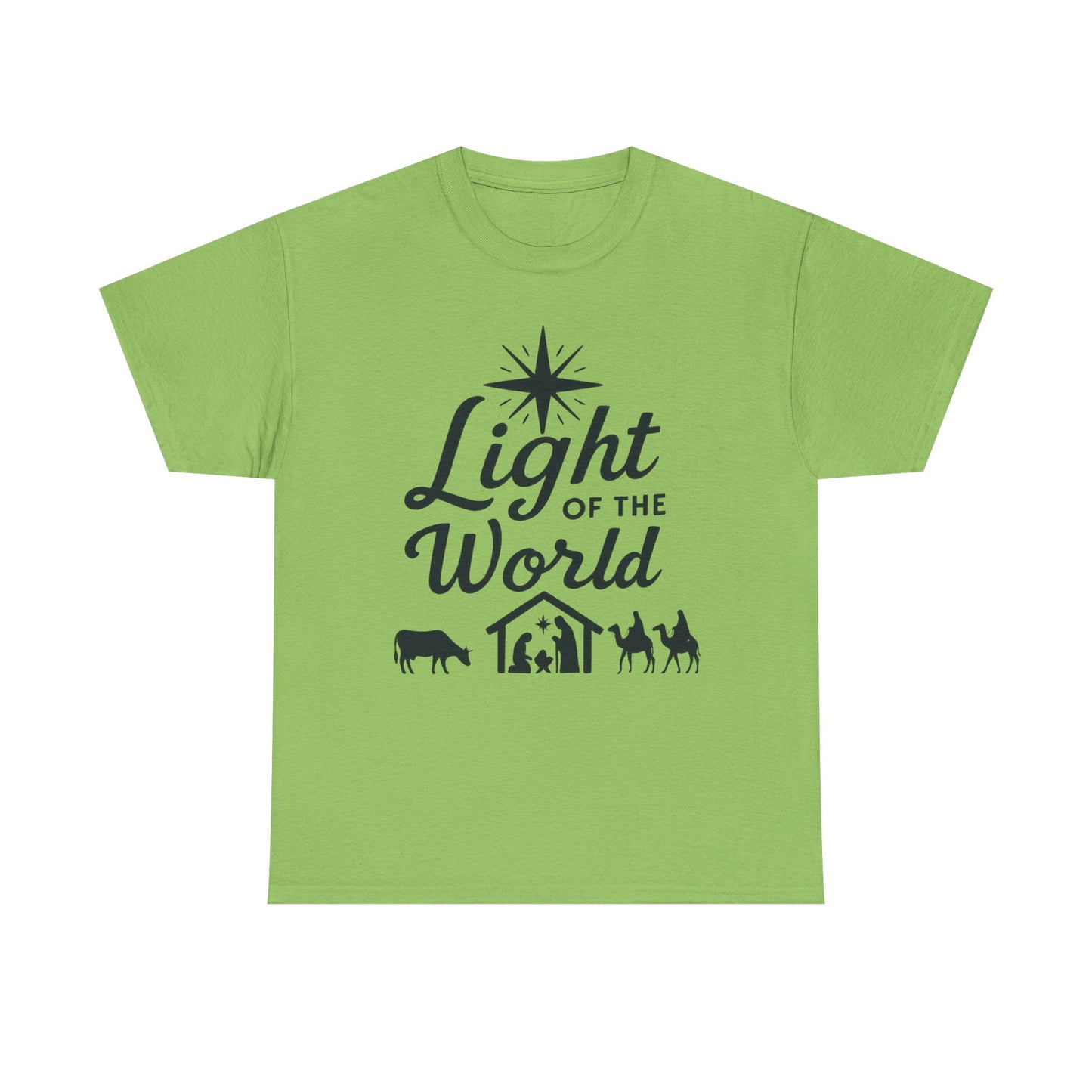 Nativity Unisex Tee - Light of the World - Dark Version