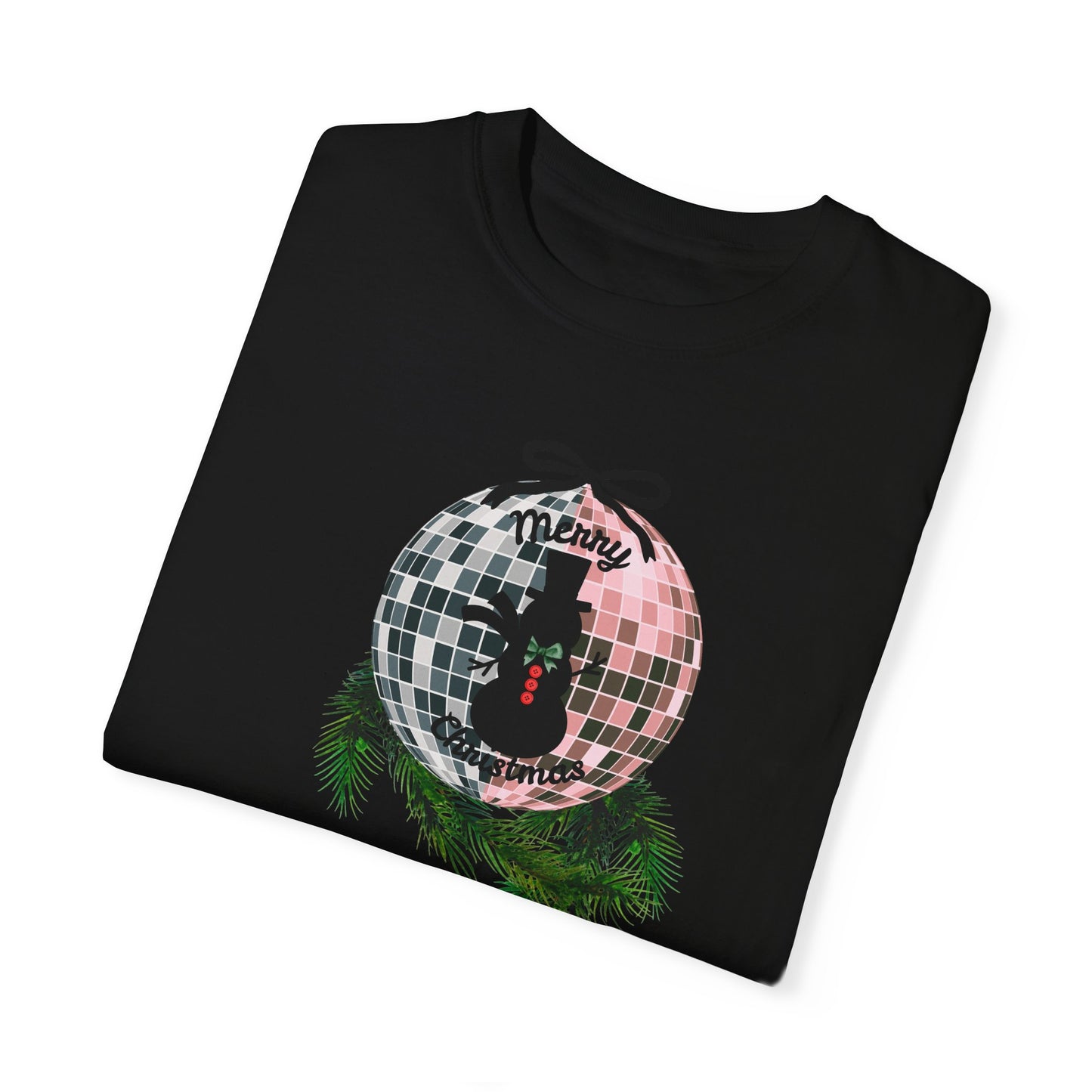 Christmas Disco Snowman T-shirt