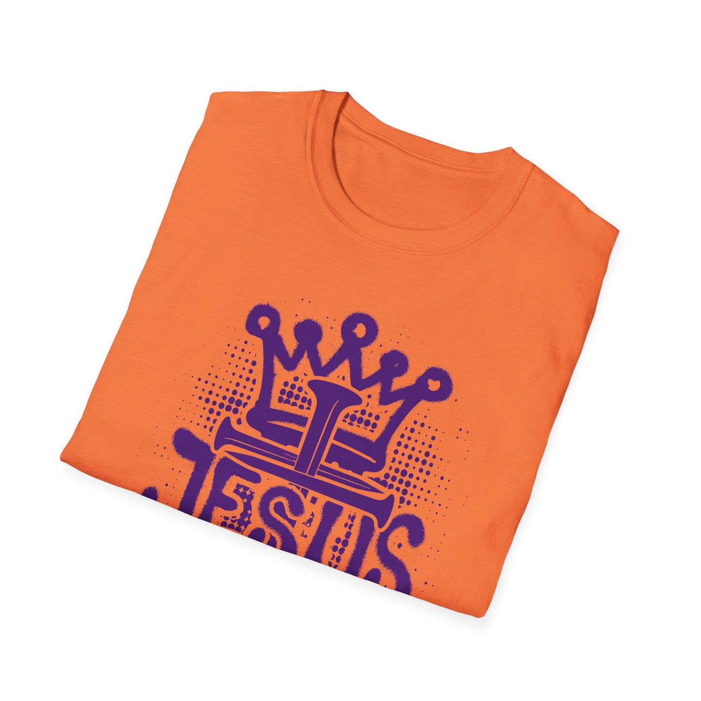 Graffiti Cross Unisex T-Shirt - Jesus is King
