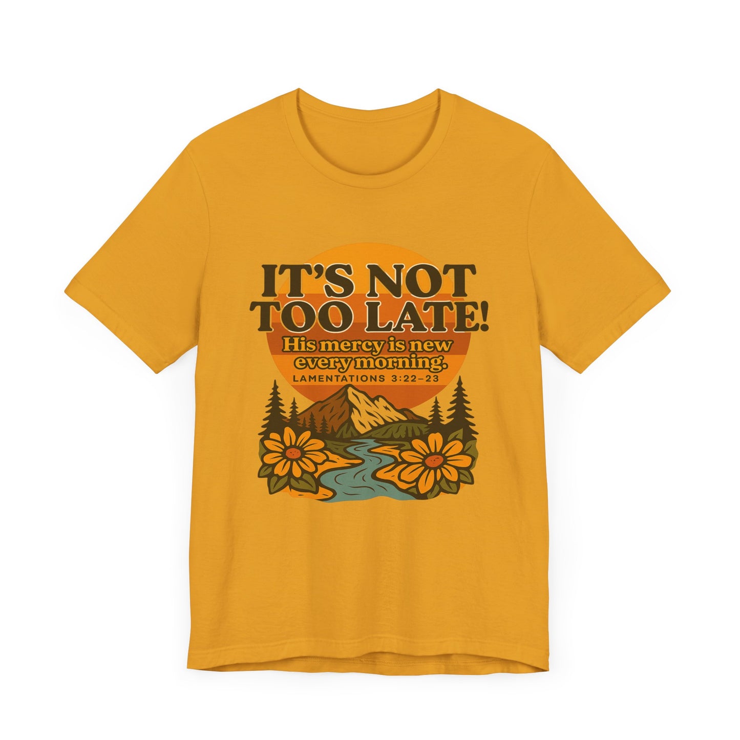 Nature Themed Tee - God's Merciful Reminder