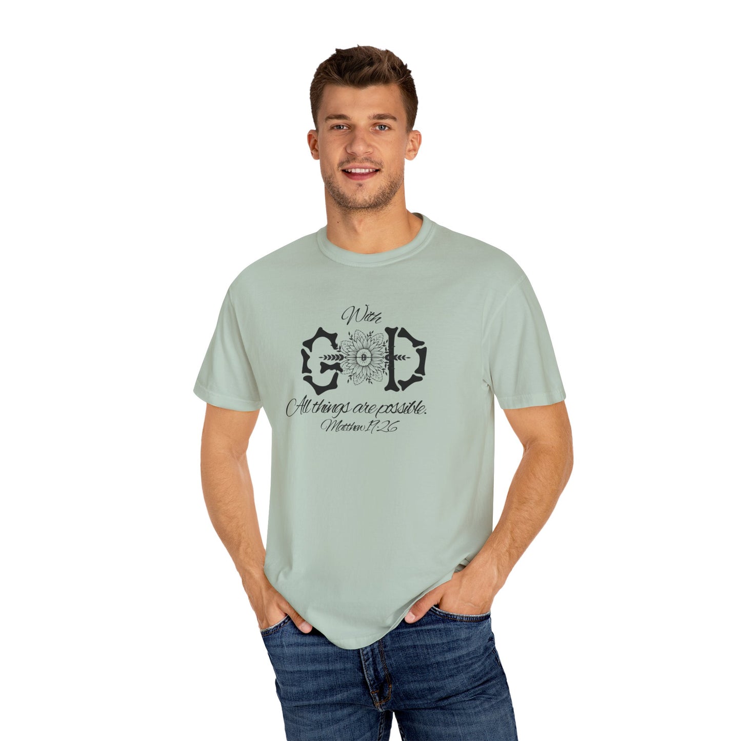 Daisy Scripture Tee