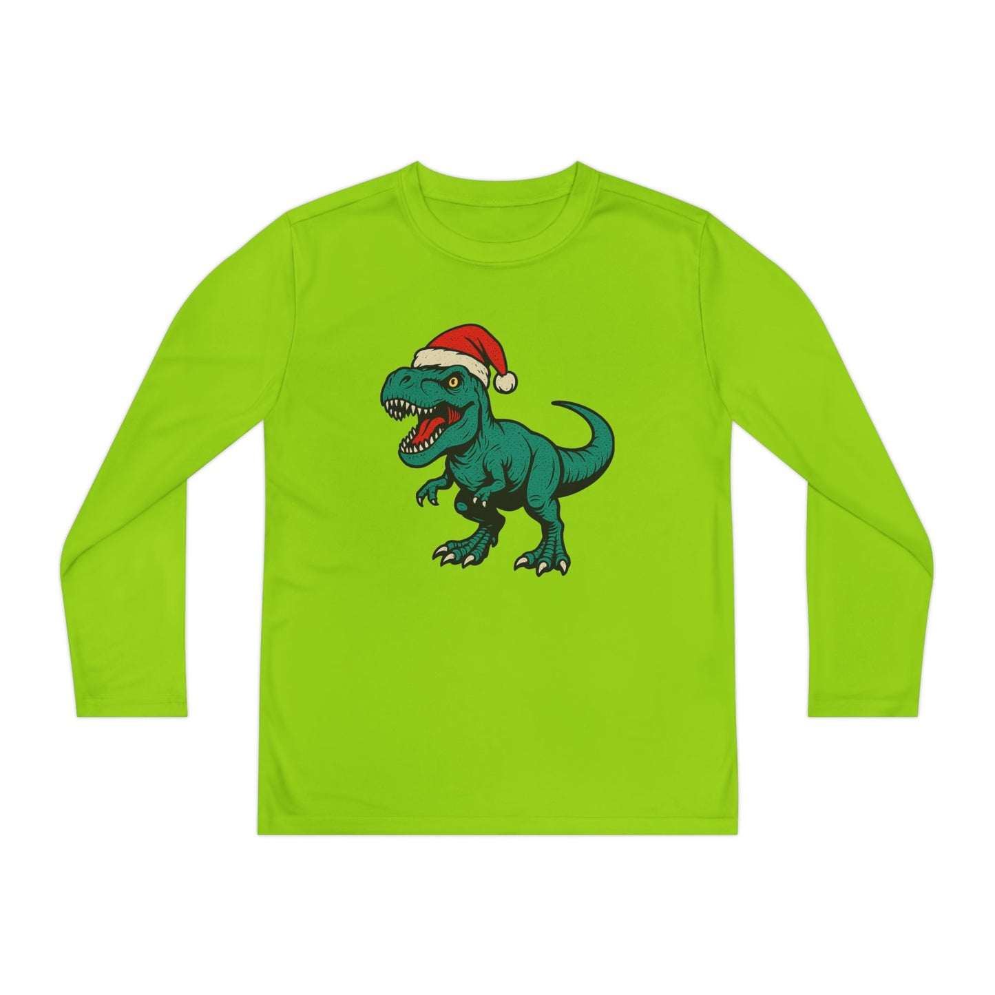 Long Sleeve Dinosaur Holiday Tee