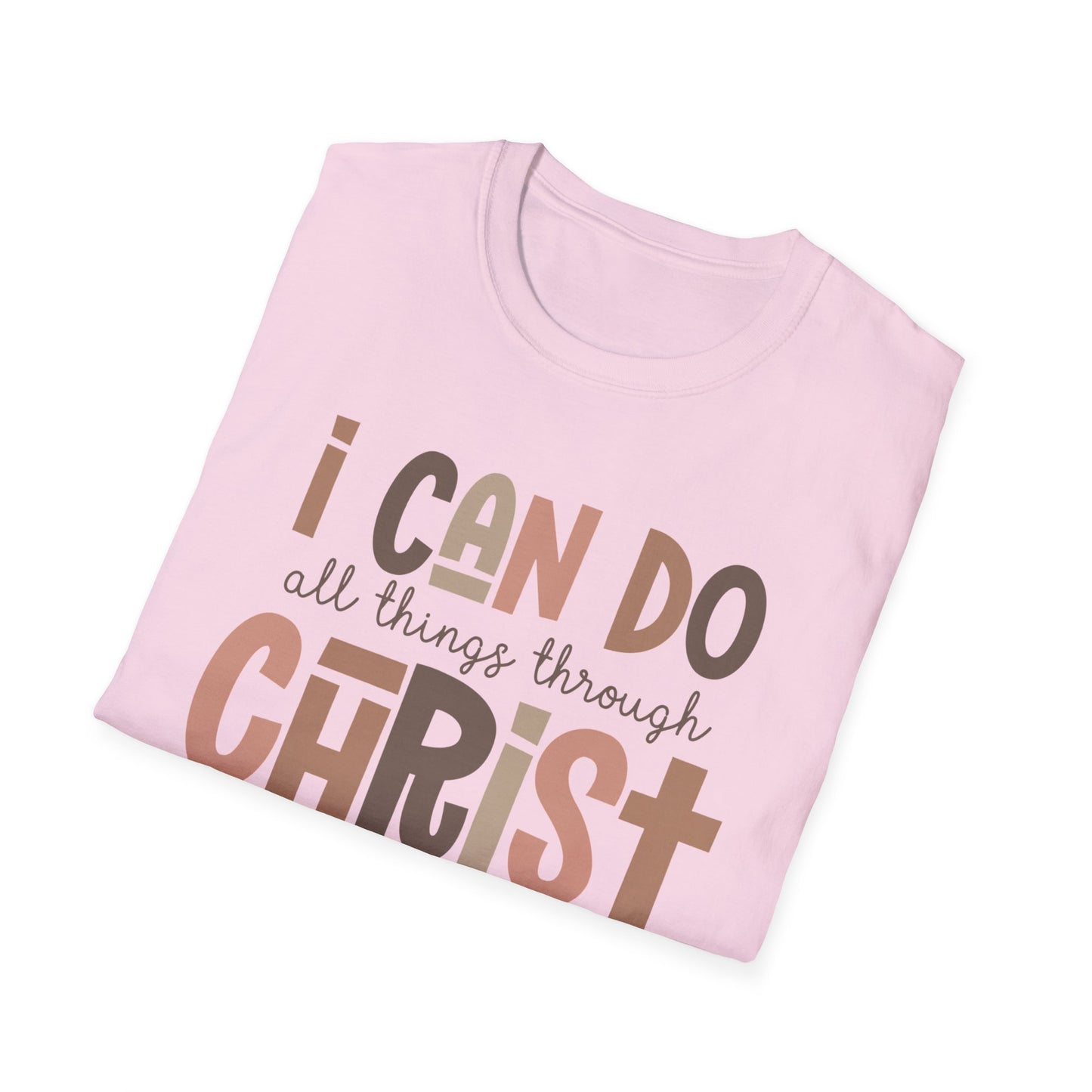 Faithful Unisex Tee with Inspirational Text - Earthtone Colors