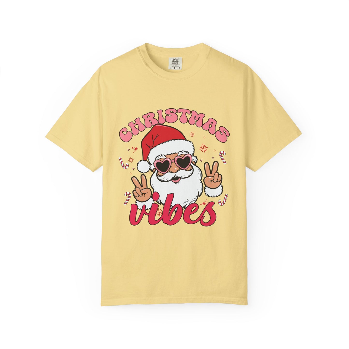 Santa Christmas Vibes T-shirt