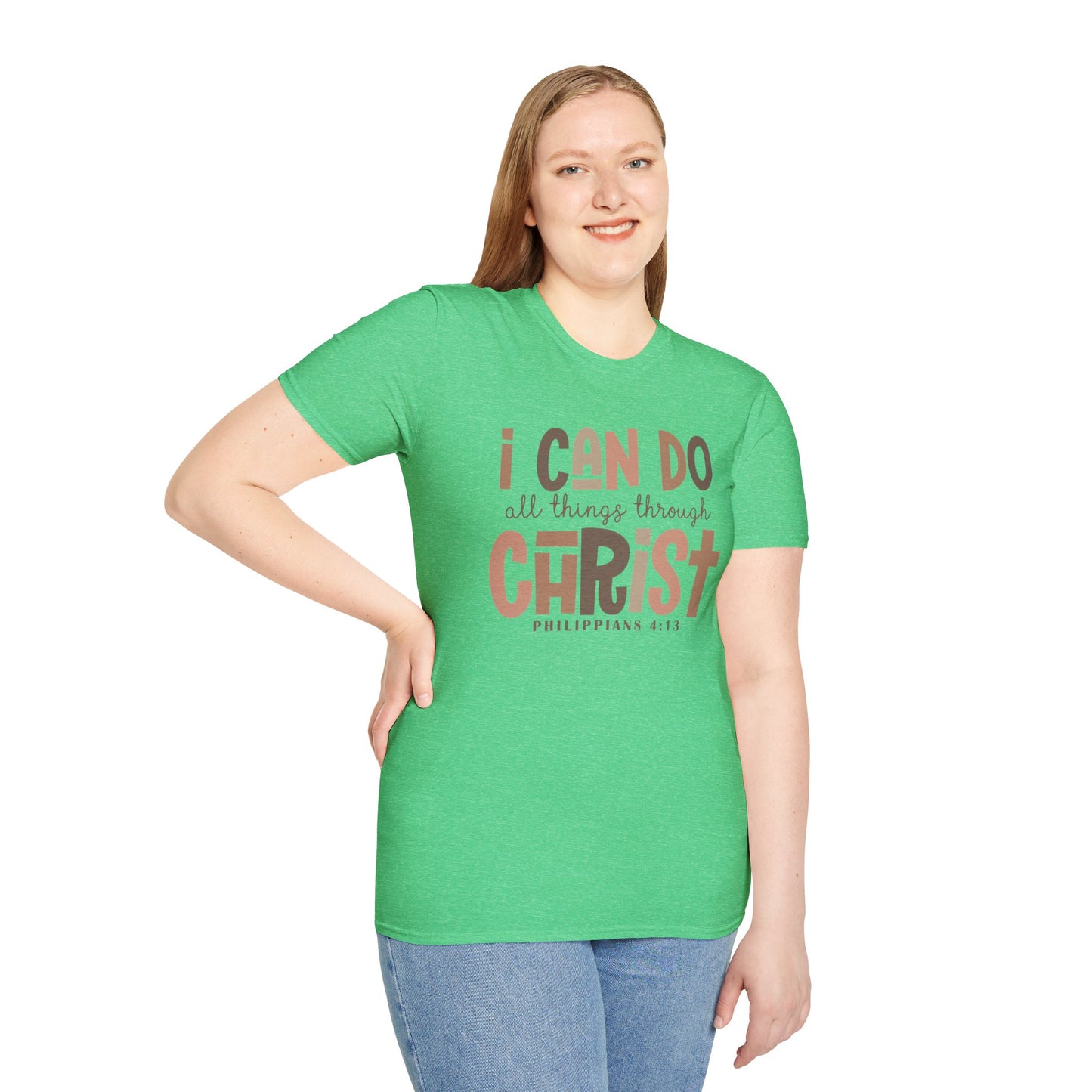 Faithful Unisex Tee with Inspirational Text - Earthtone Colors