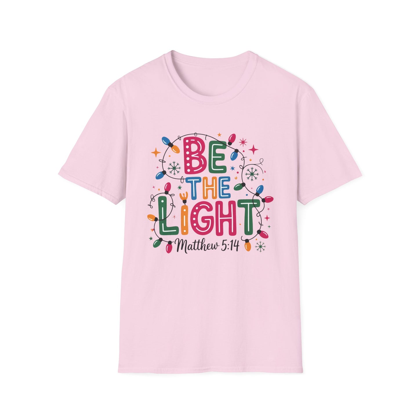 Christmas Be the Light T-Shirt