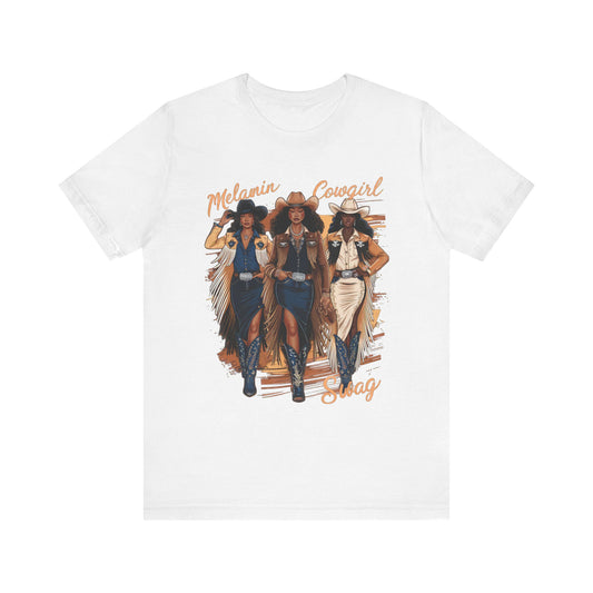 3 Melanated Cowgirls Tee