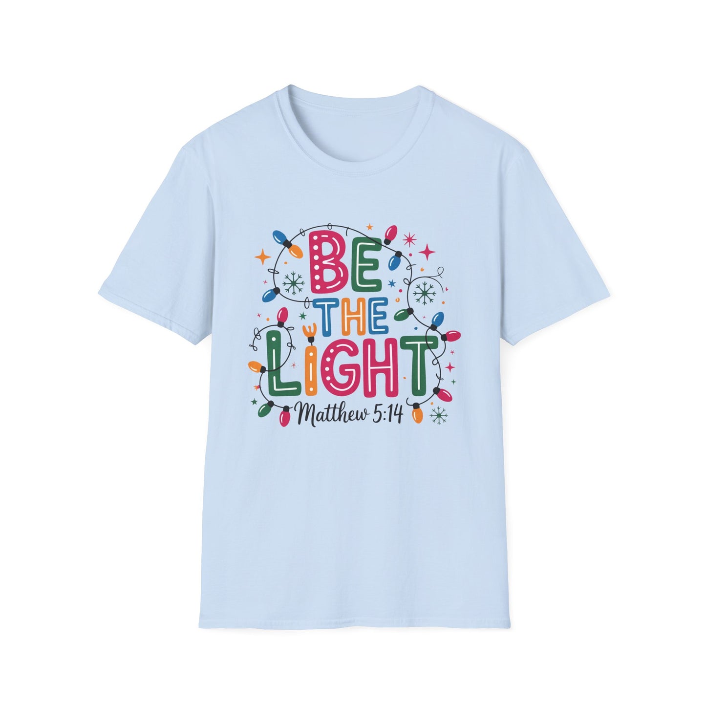 Christmas Be the Light T-Shirt