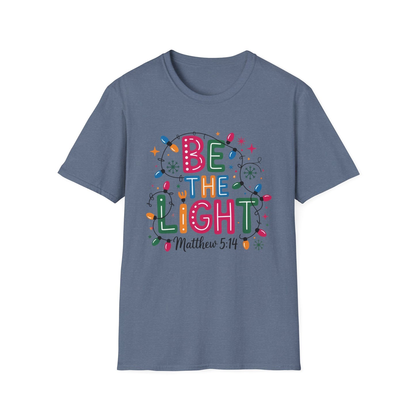 Christmas Be the Light T-Shirt