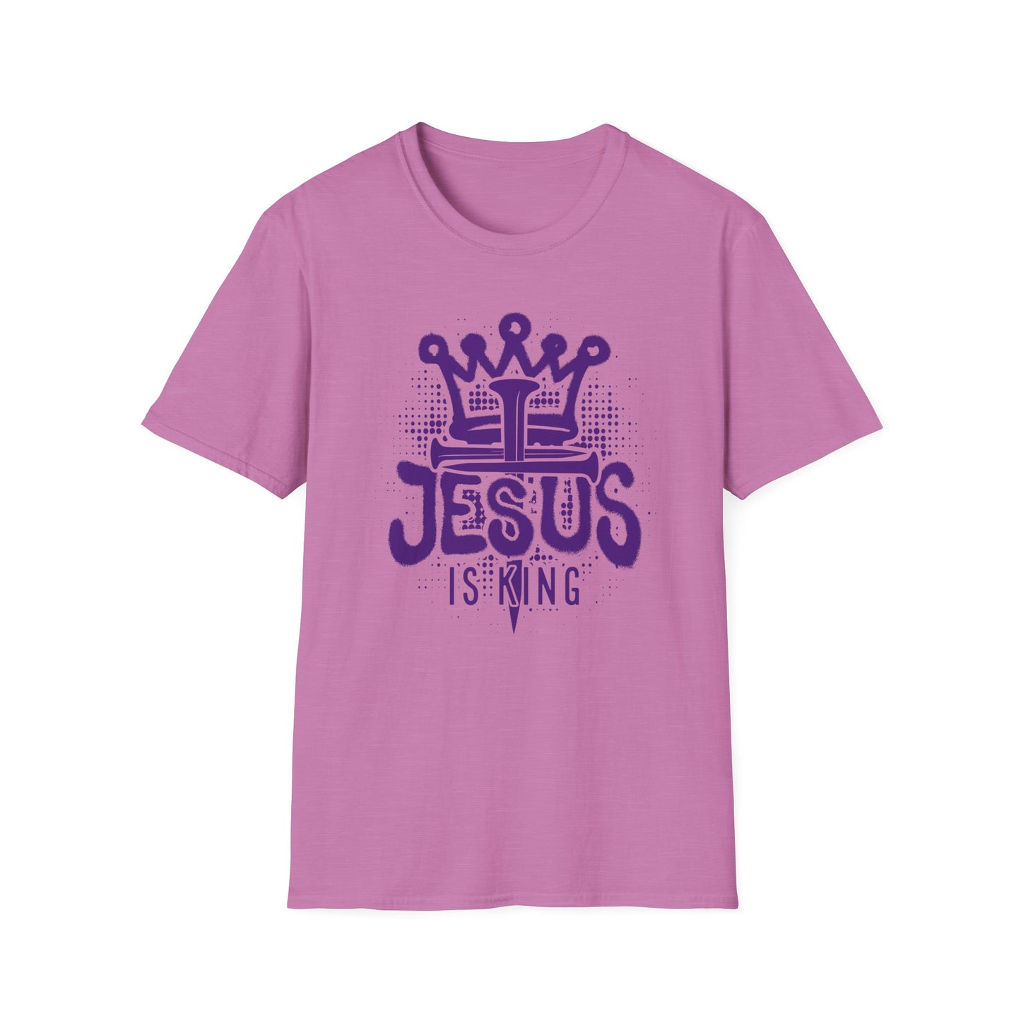 Graffiti Cross Unisex T-Shirt - Jesus is King