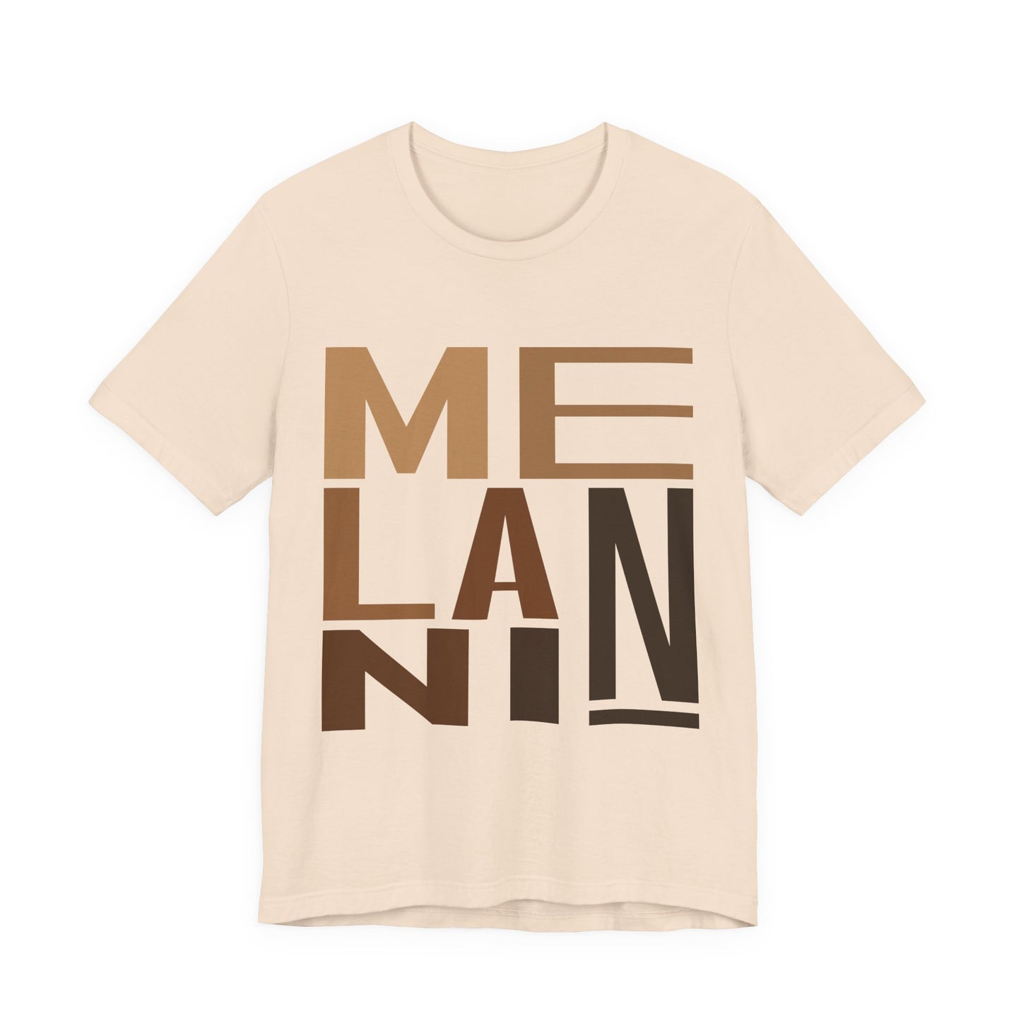 Melanin Text Art Tee