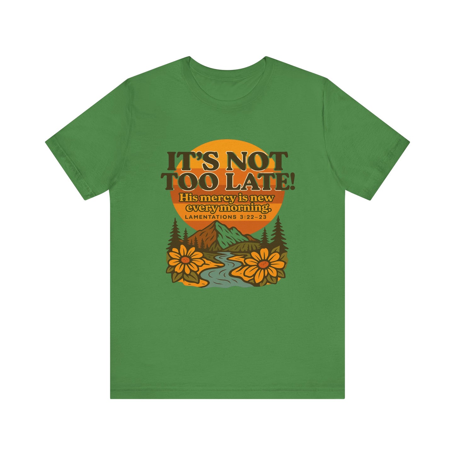 Nature Themed Tee - God's Merciful Reminder