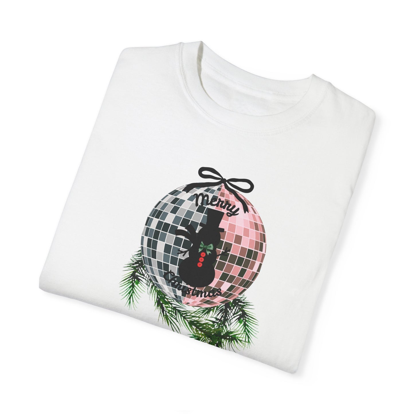 Christmas Disco Snowman T-shirt