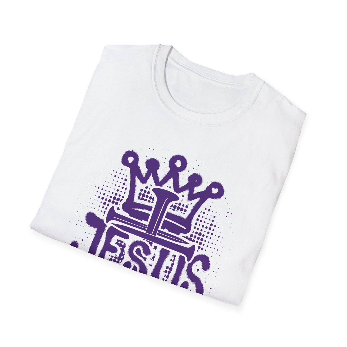 Graffiti Cross Unisex T-Shirt - Jesus is King