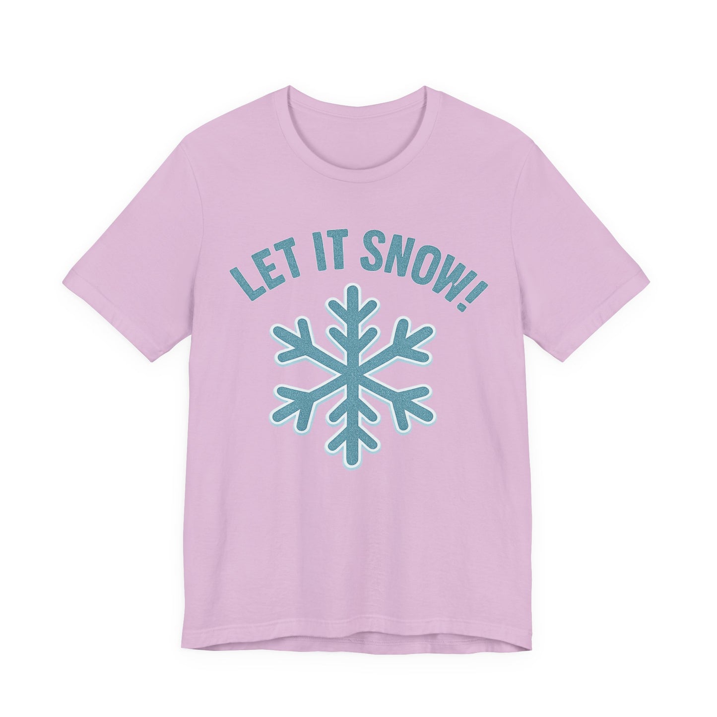 Winter Fun Unisex Tee, Let It Snow Graphic Shirt, Cozy Winter Wear, Holiday Gift, Snow Lover T-Shirt