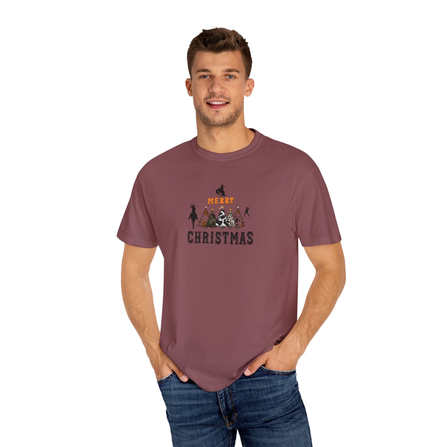 Christmas Western T-shirt
