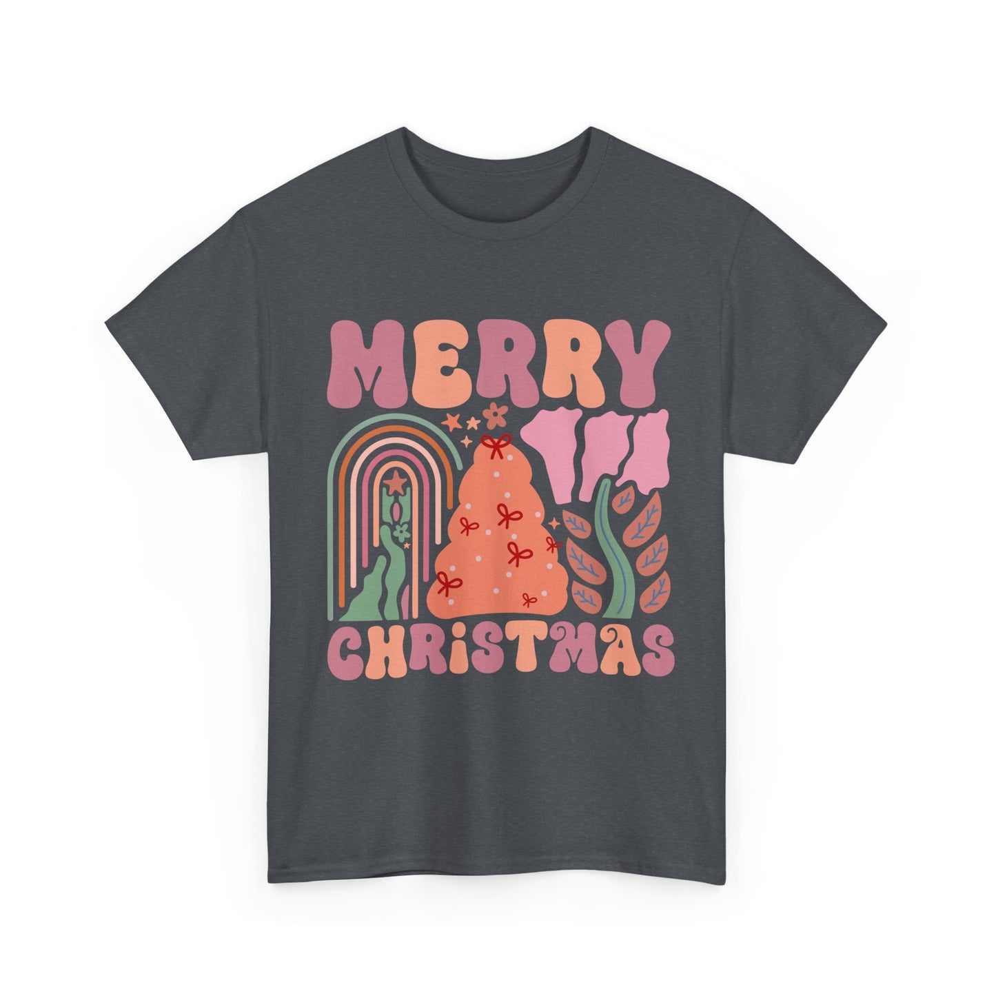 Boho Style Merry Christmas Tee - Unisex Tee