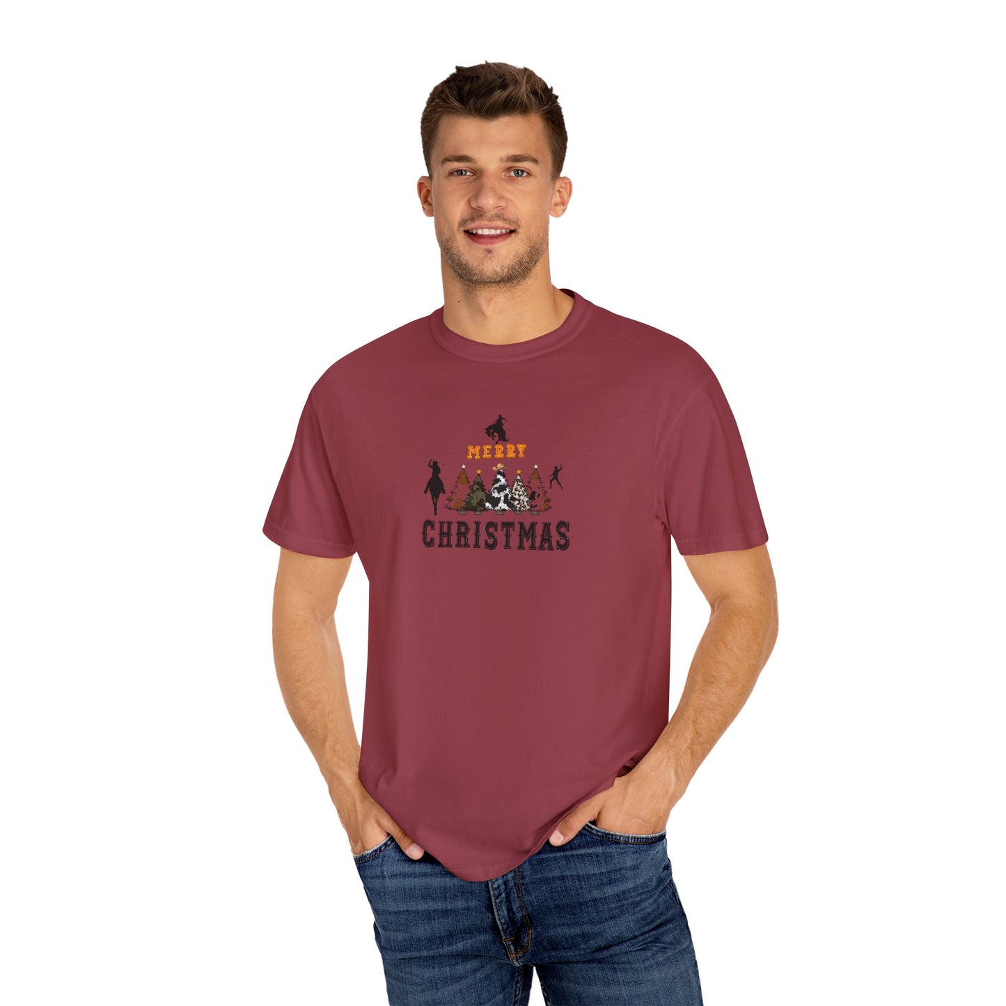 Christmas Western T-shirt