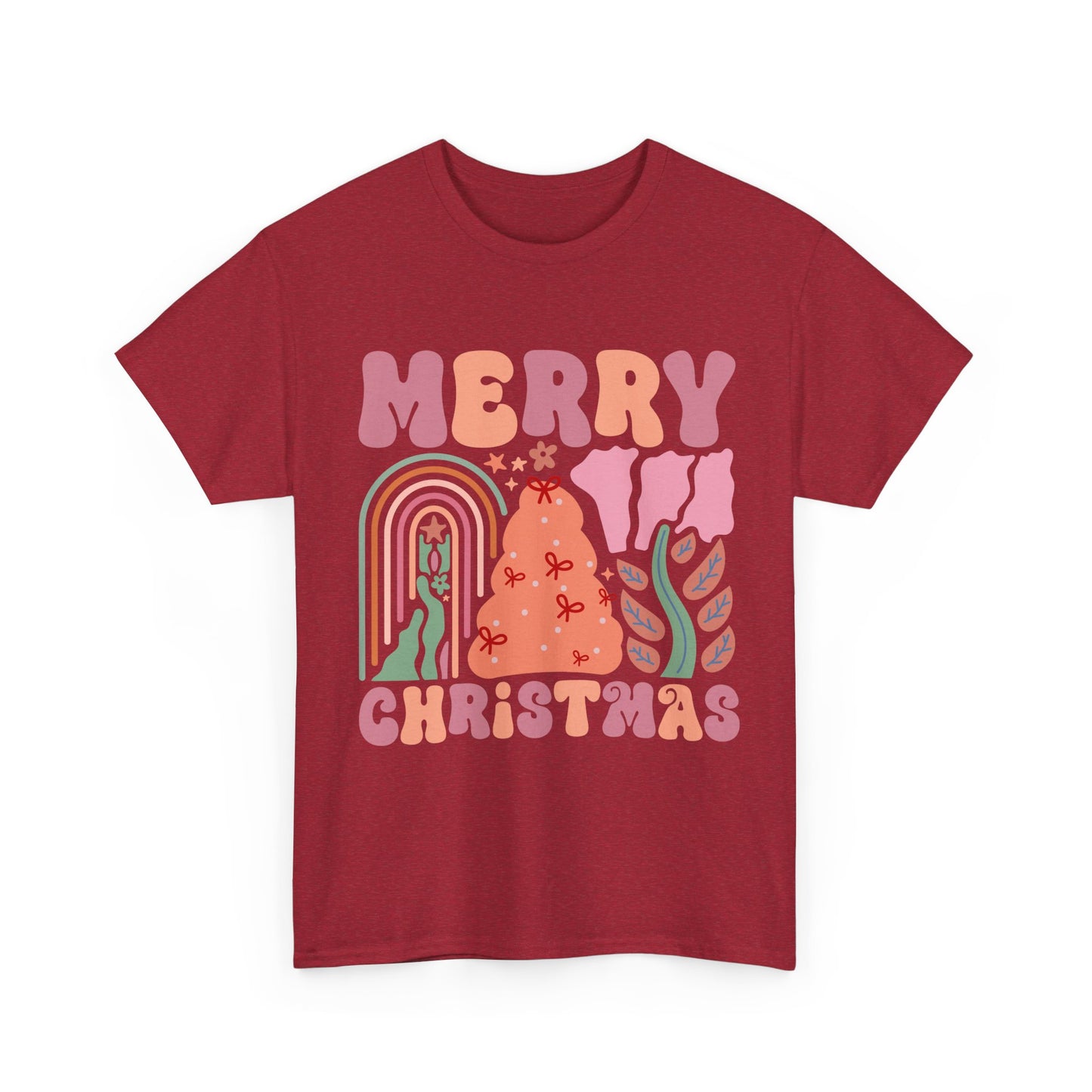 Boho Style Merry Christmas Tee - Unisex Tee