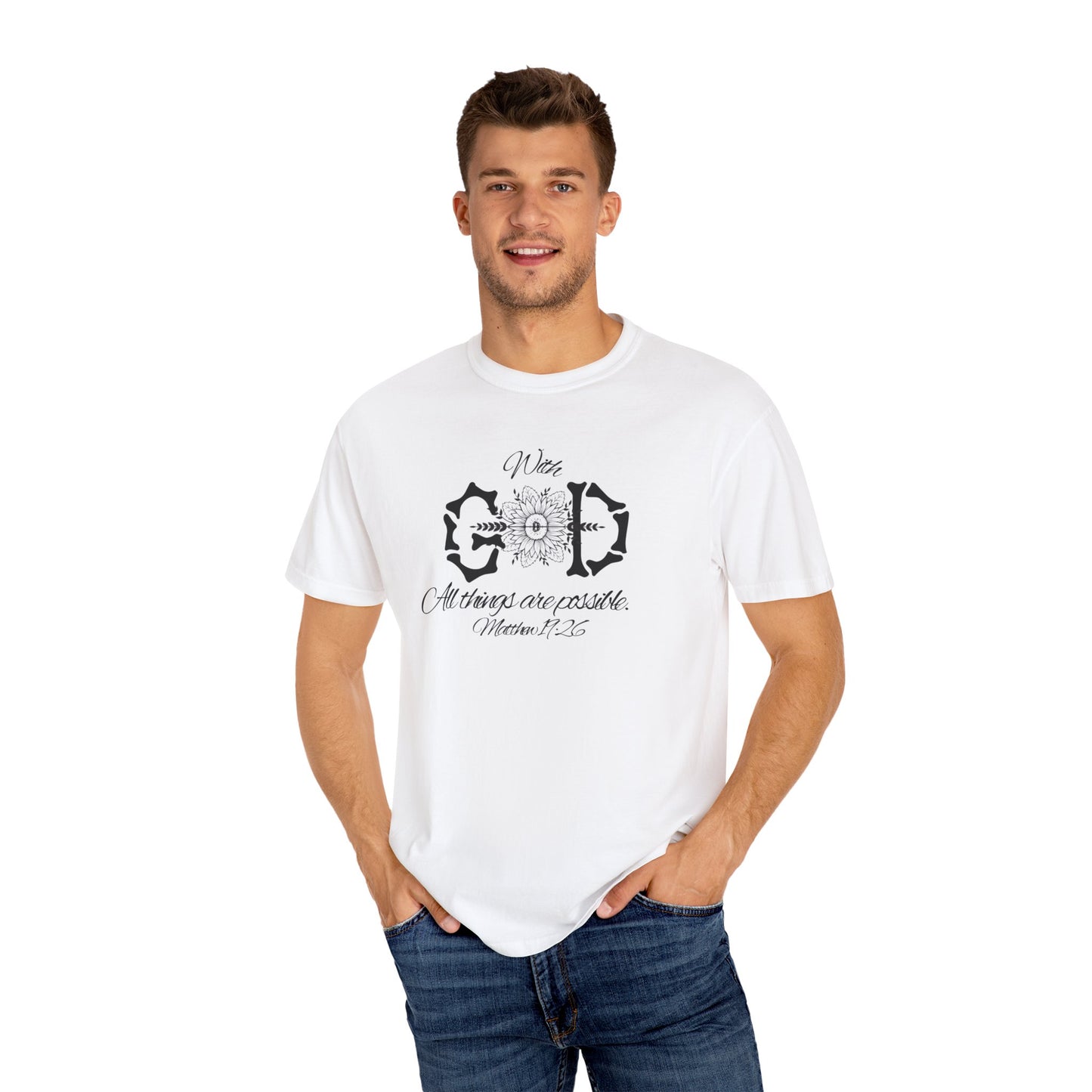 Daisy Scripture Tee