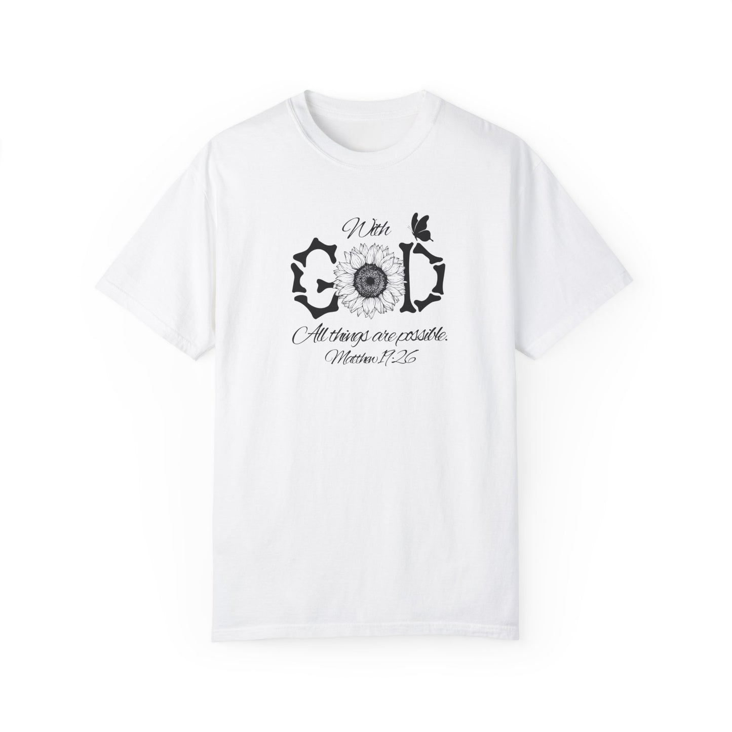 Daisy Scripture T-shirt