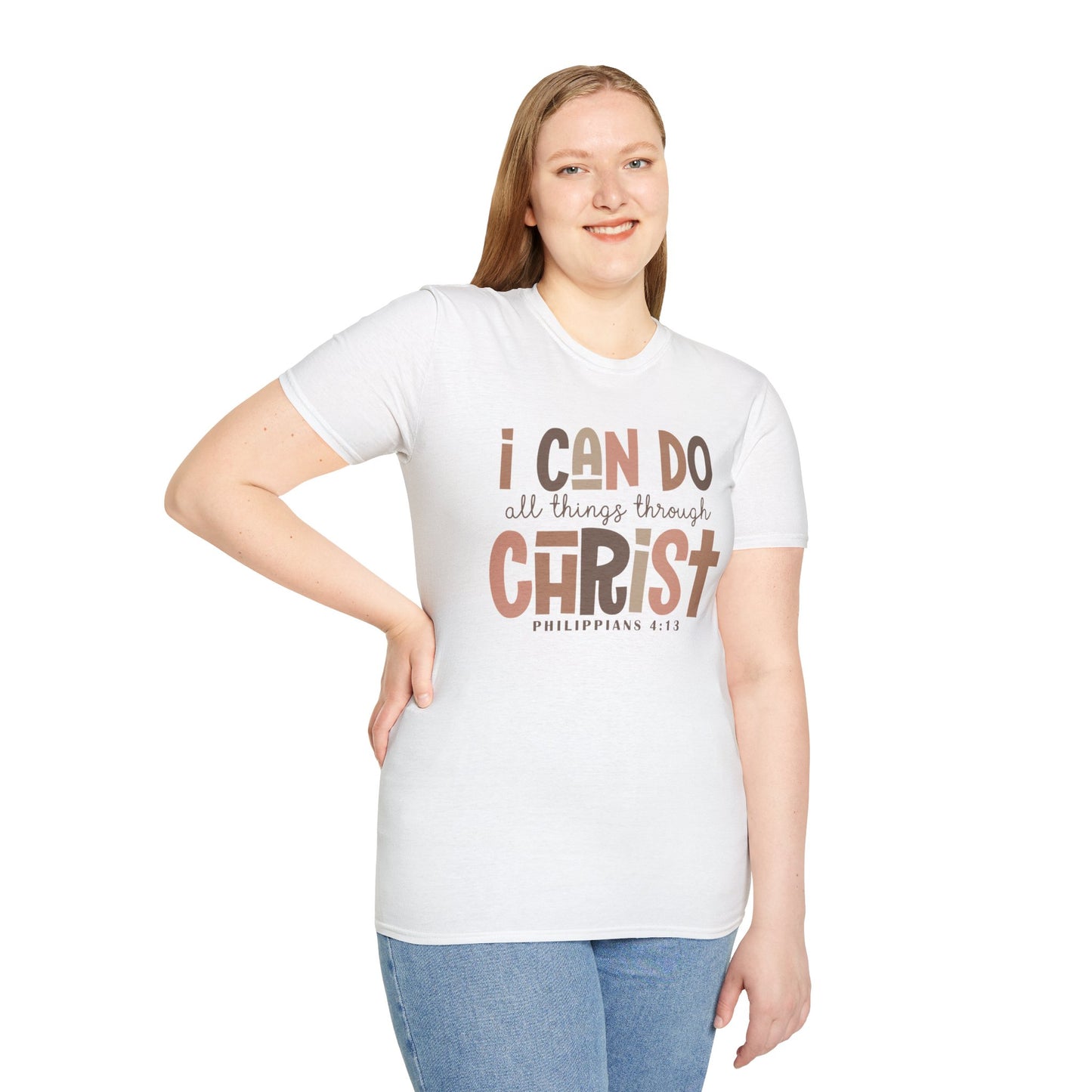 Faithful Unisex Tee with Inspirational Text - Earthtone Colors