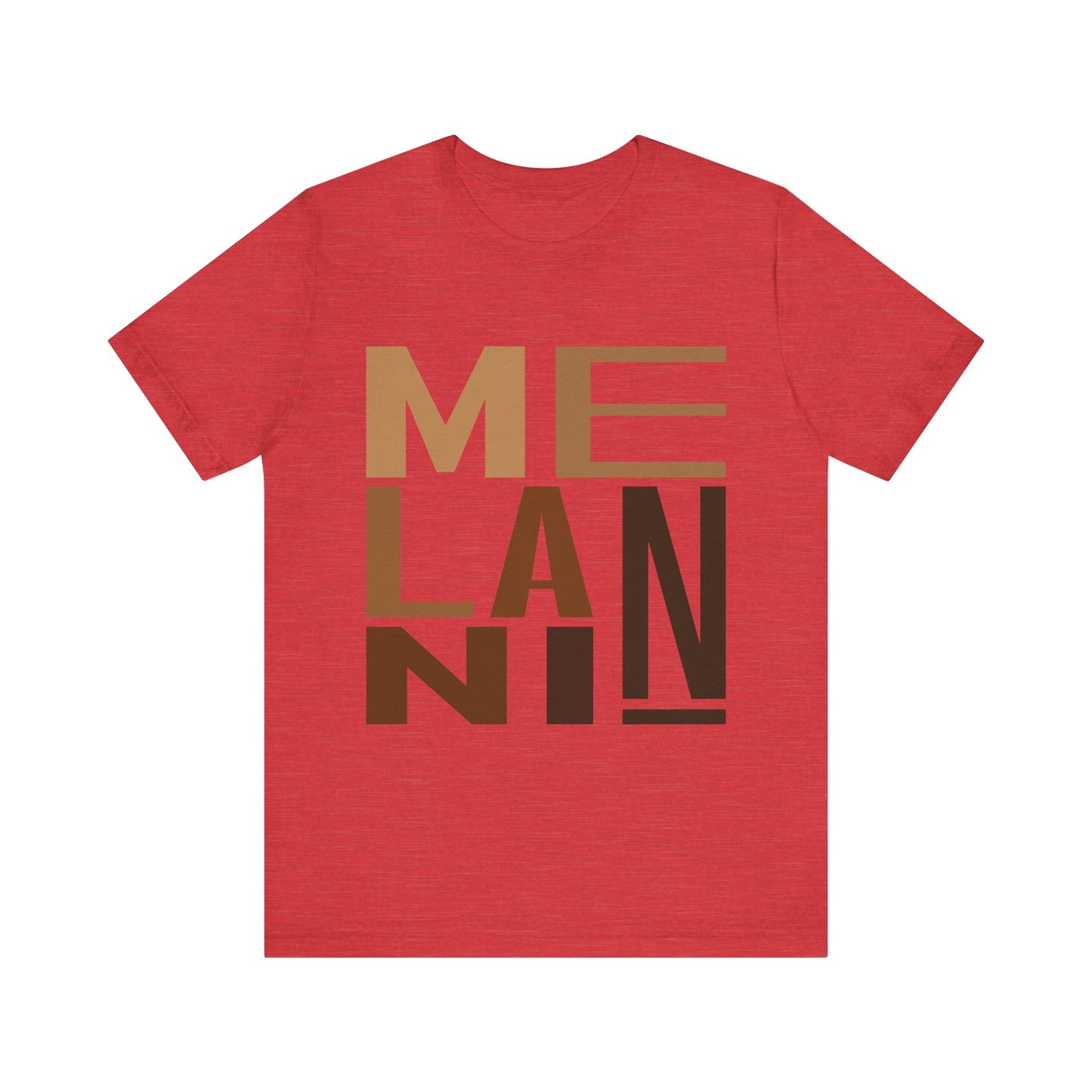 Melanin Text Art Tee