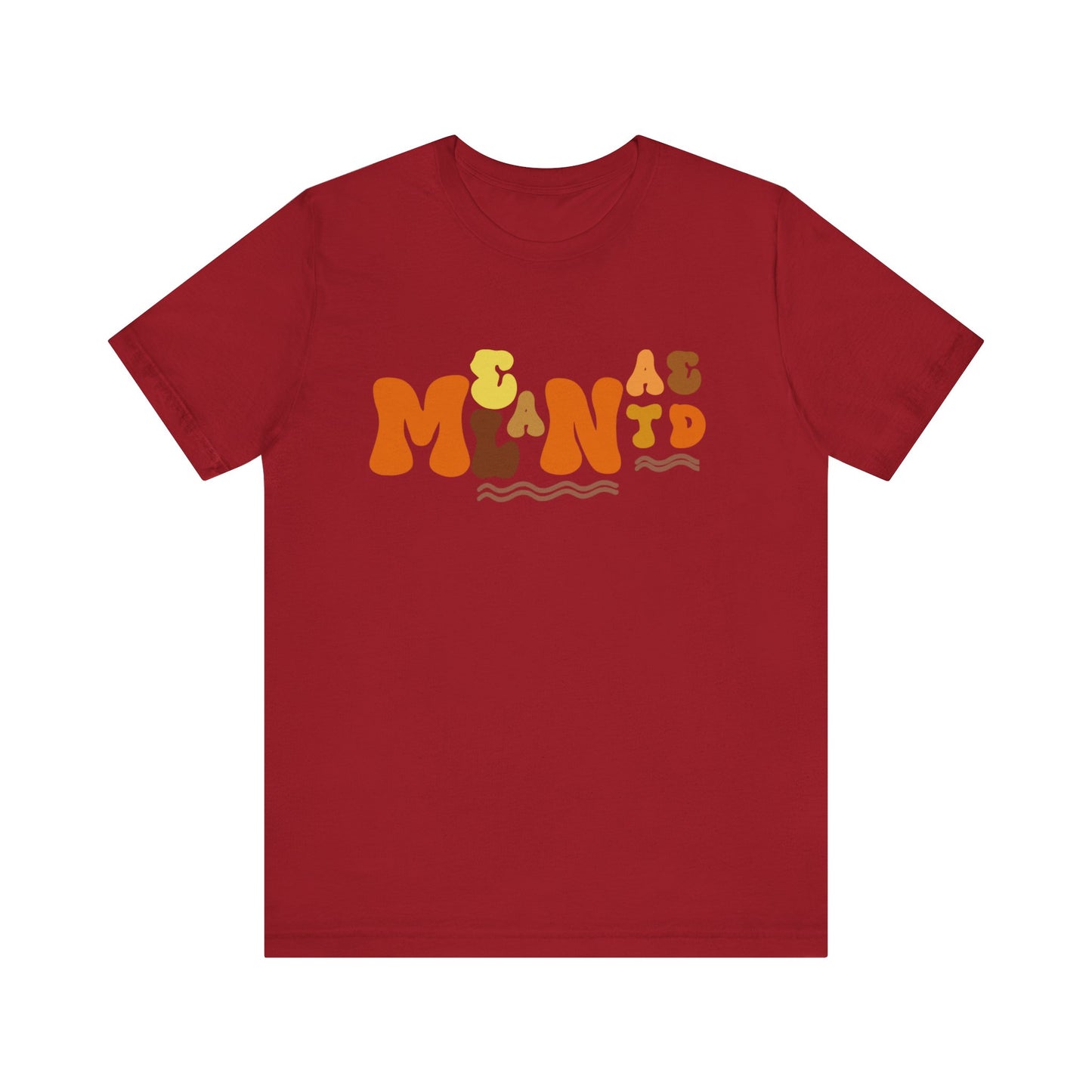 Melanated Bubble Letters T-shirt Design 2