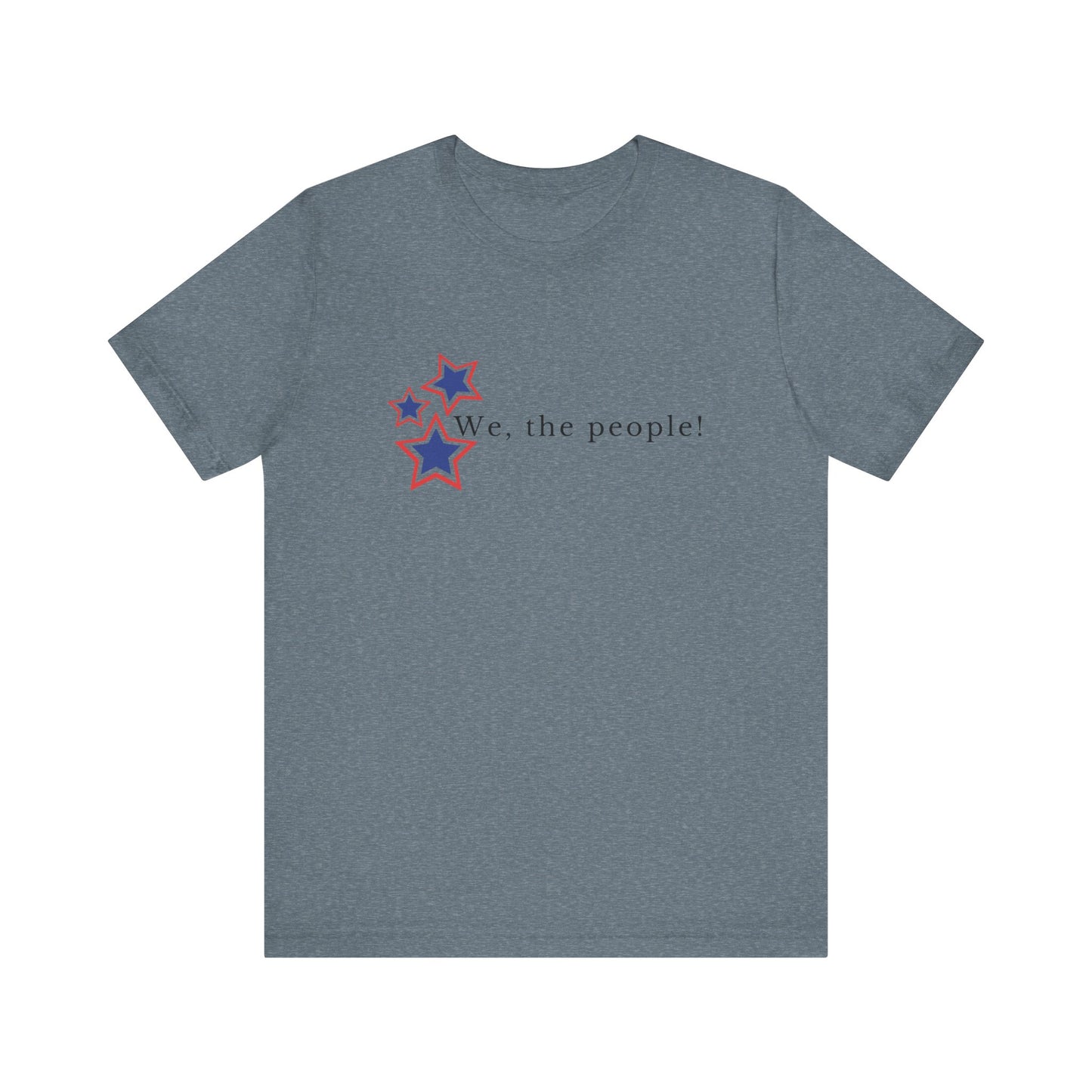Constitution We the People T-Shirt-3 Corner Star Design