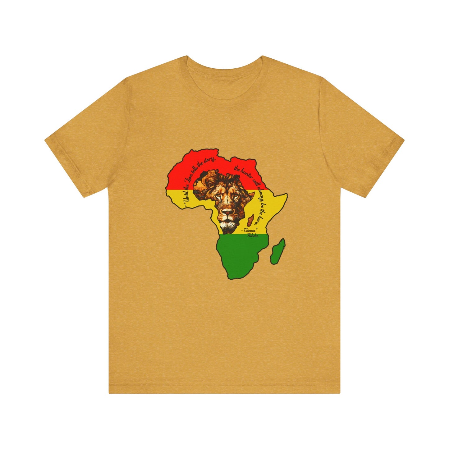African Pride Lion T-Shirt