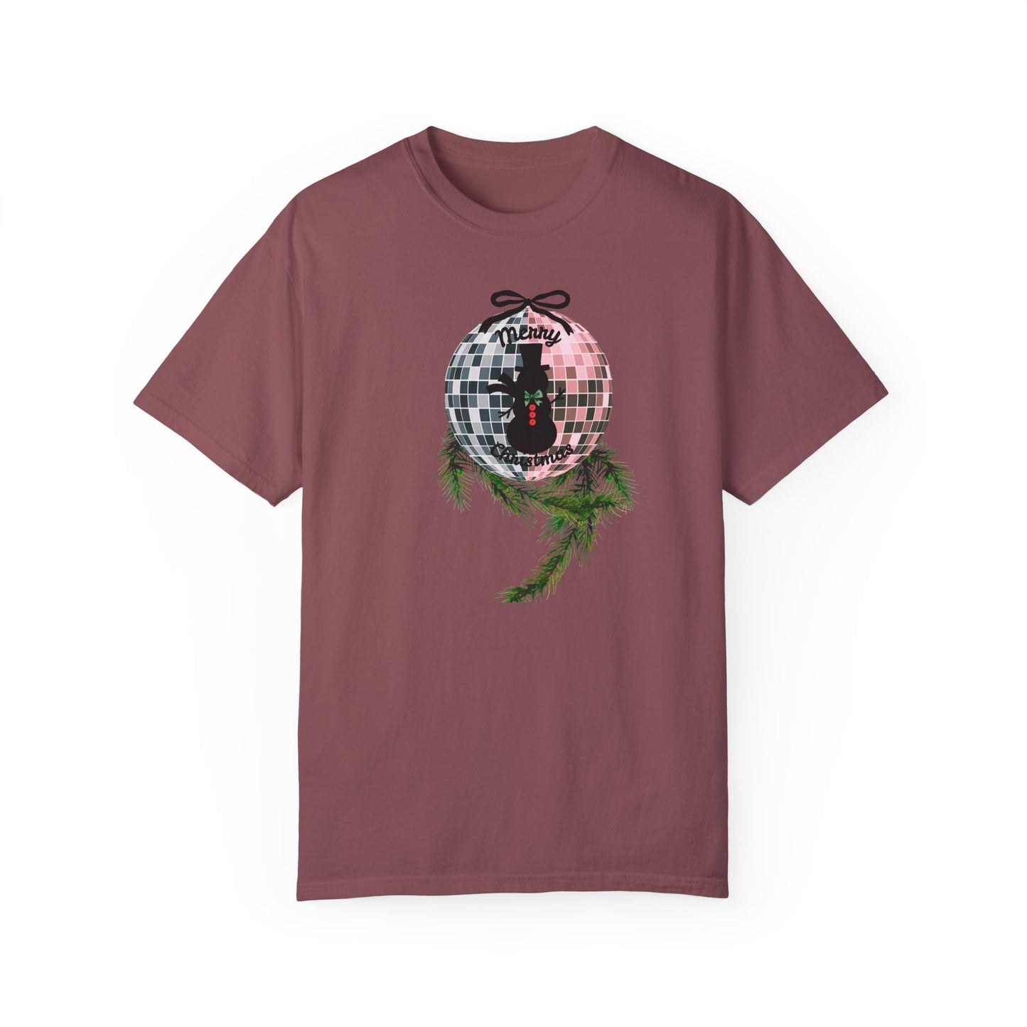 Christmas Disco Snowman T-shirt
