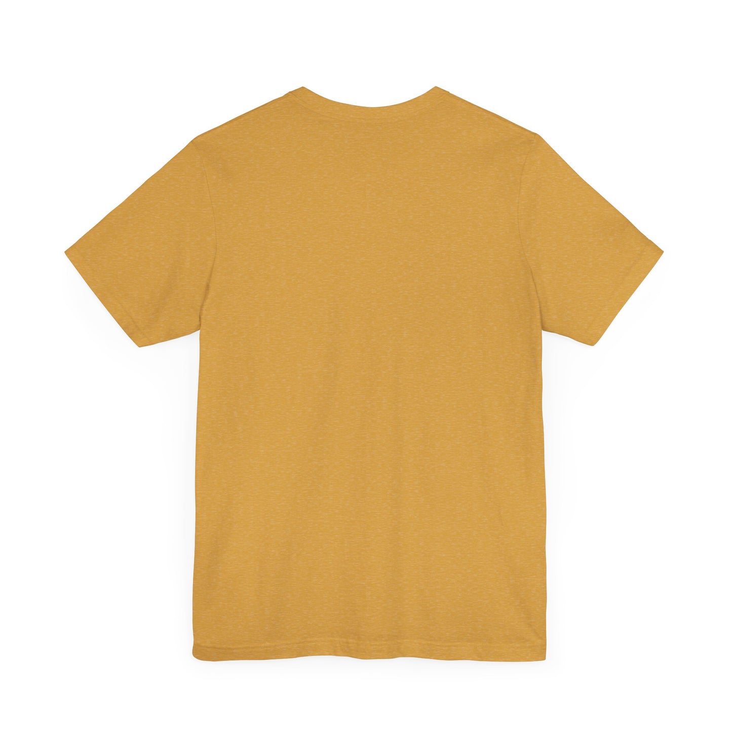 Faith Unisex Tee - Bold Orange with Green Leaves