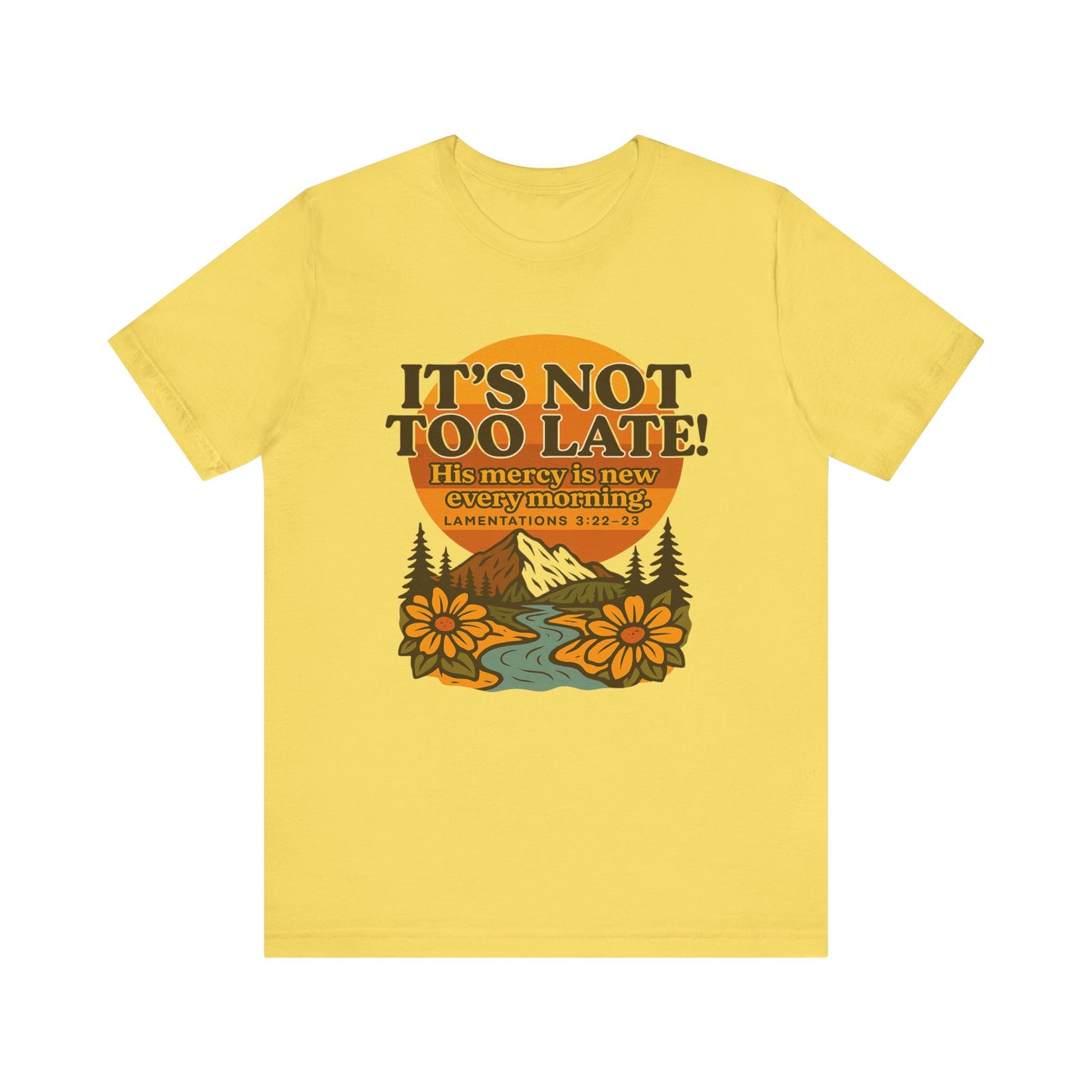 Nature Themed Tee - God's Merciful Reminder