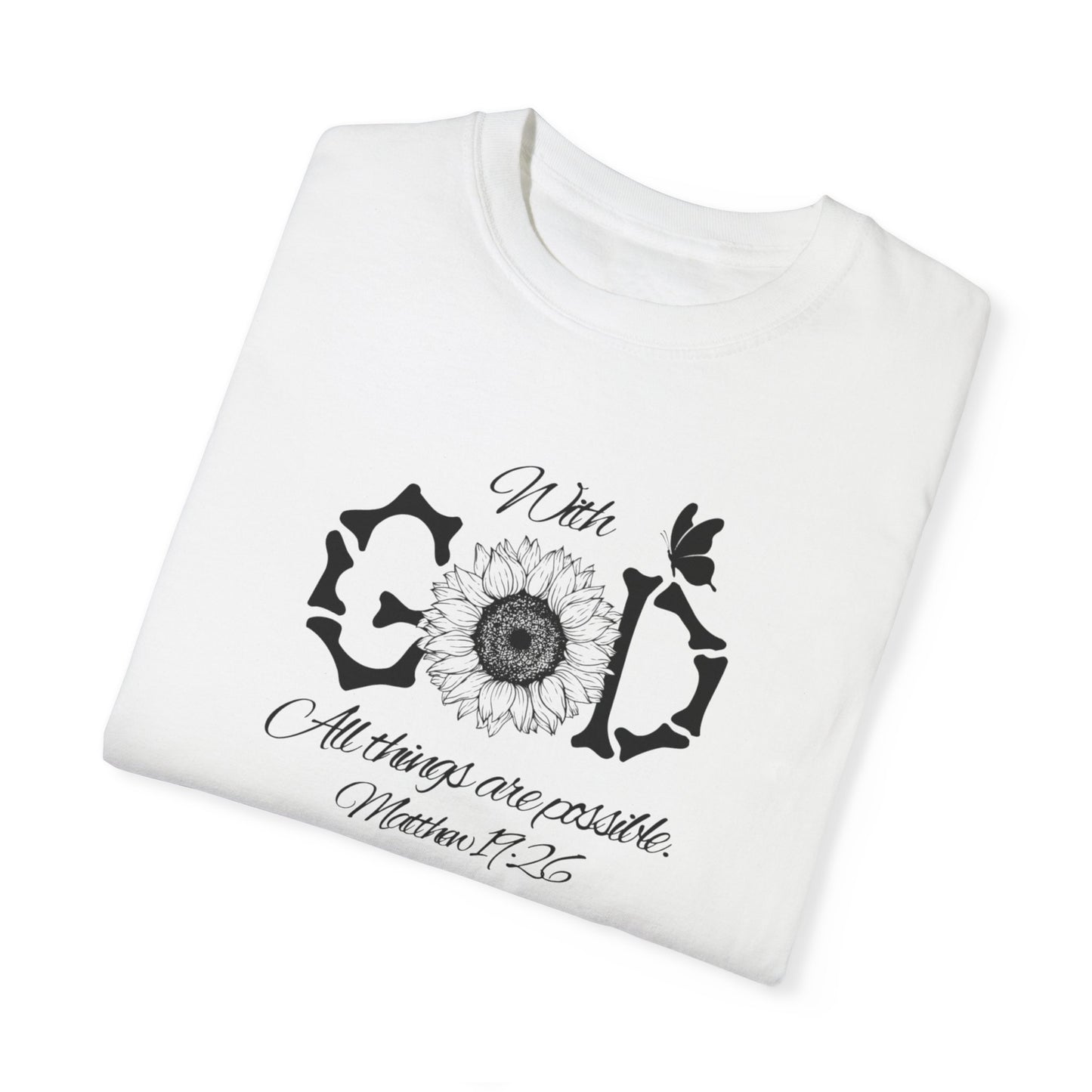 Daisy Scripture T-shirt