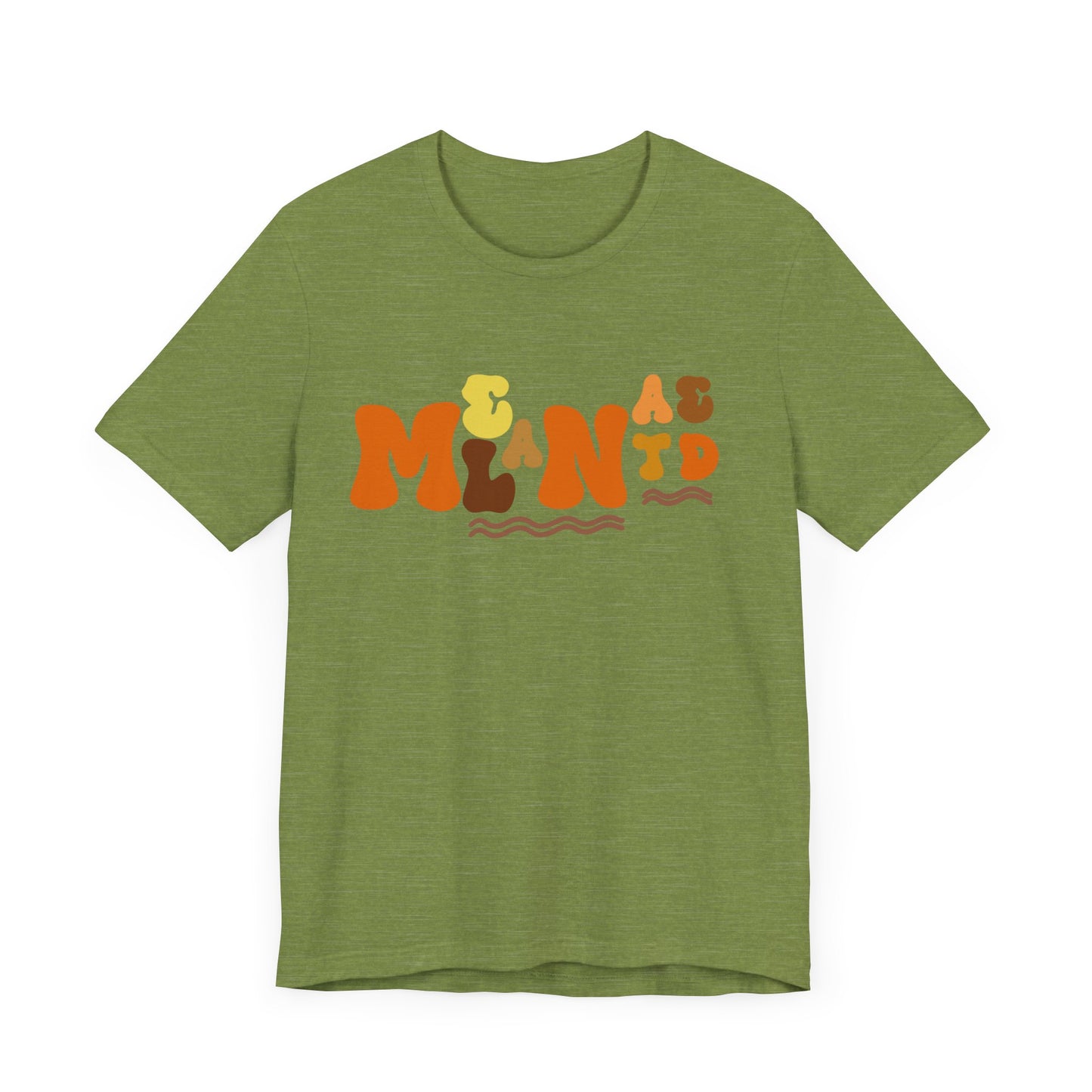 Melanated Bubble Letters T-shirt Design 2