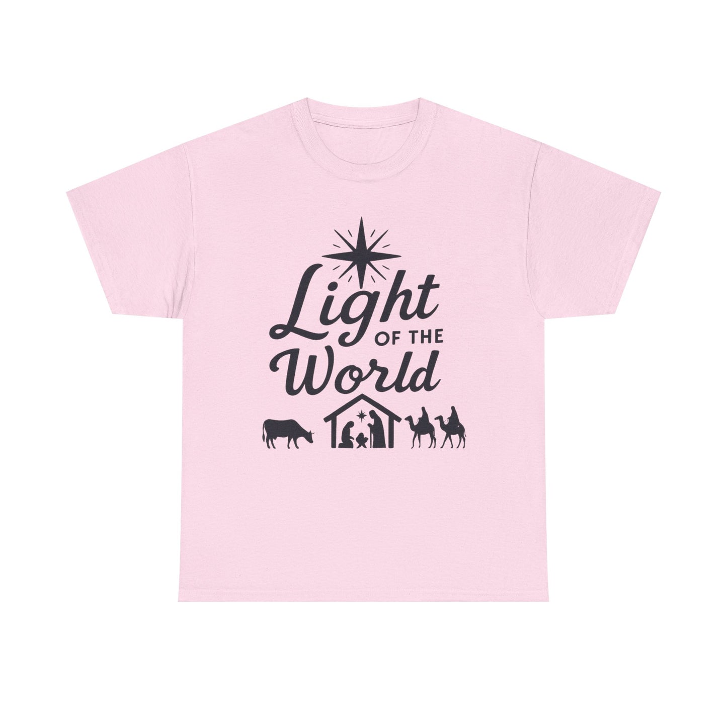 Nativity Unisex Tee - Light of the World - Dark Version