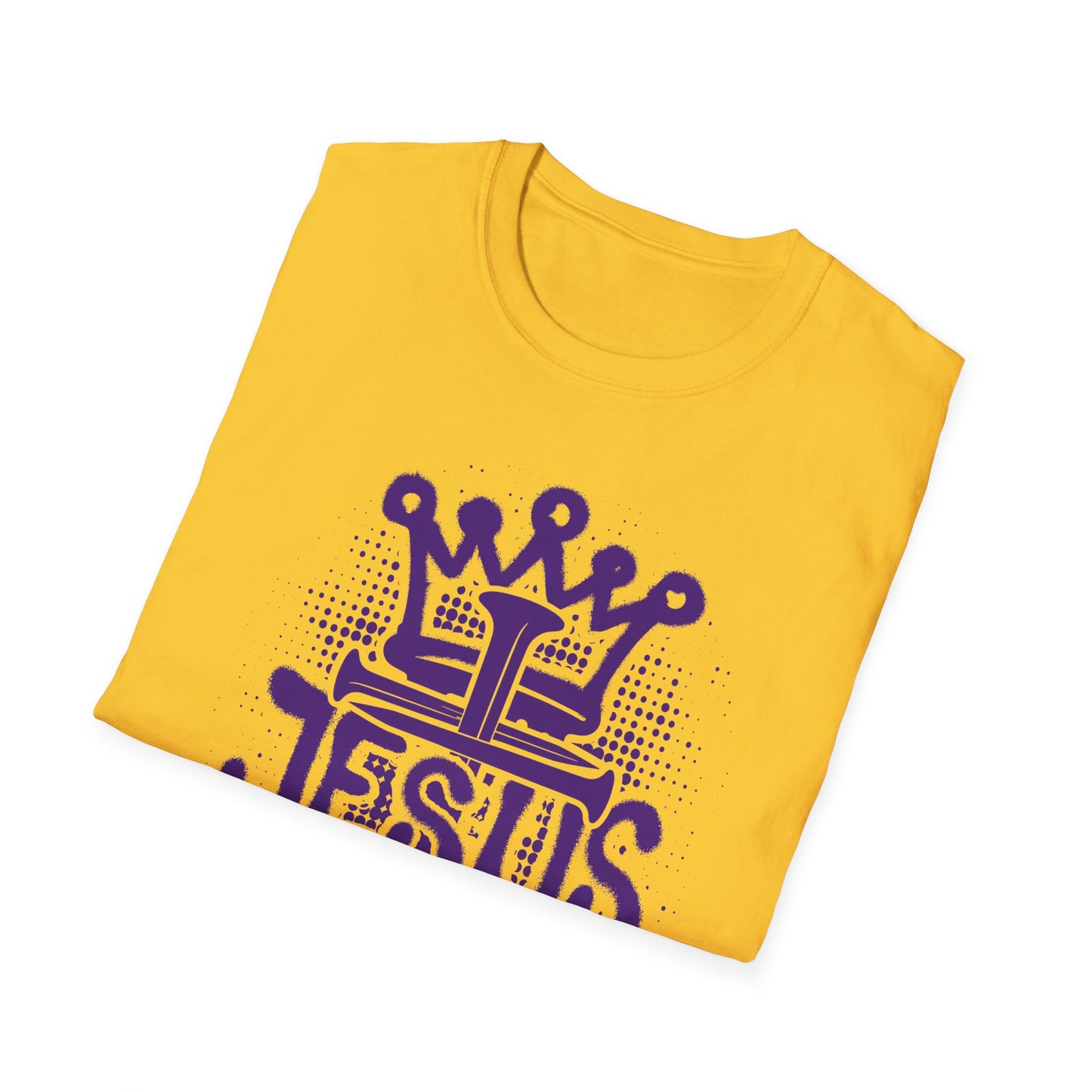 Graffiti Cross Unisex T-Shirt - Jesus is King