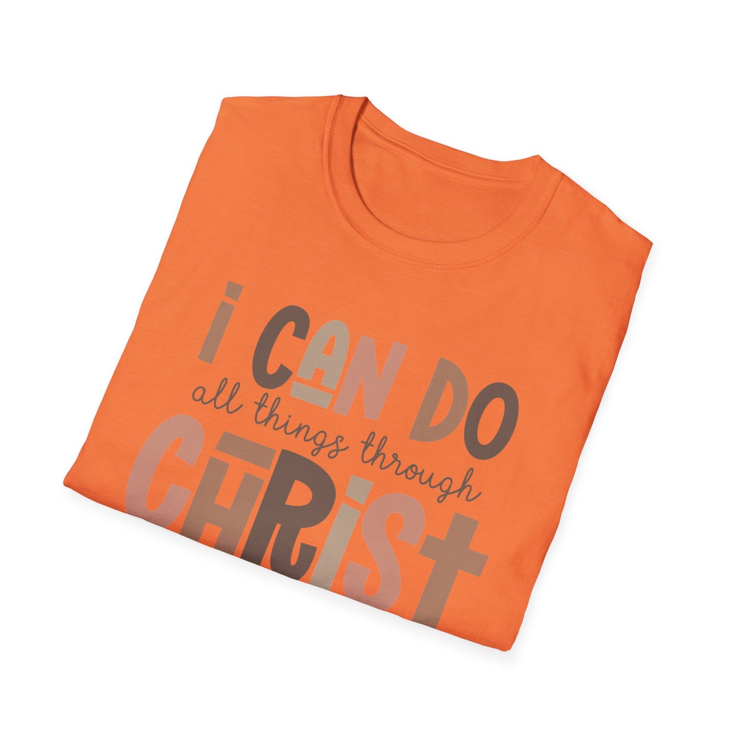 Faithful Unisex Tee with Inspirational Text - Earthtone Colors