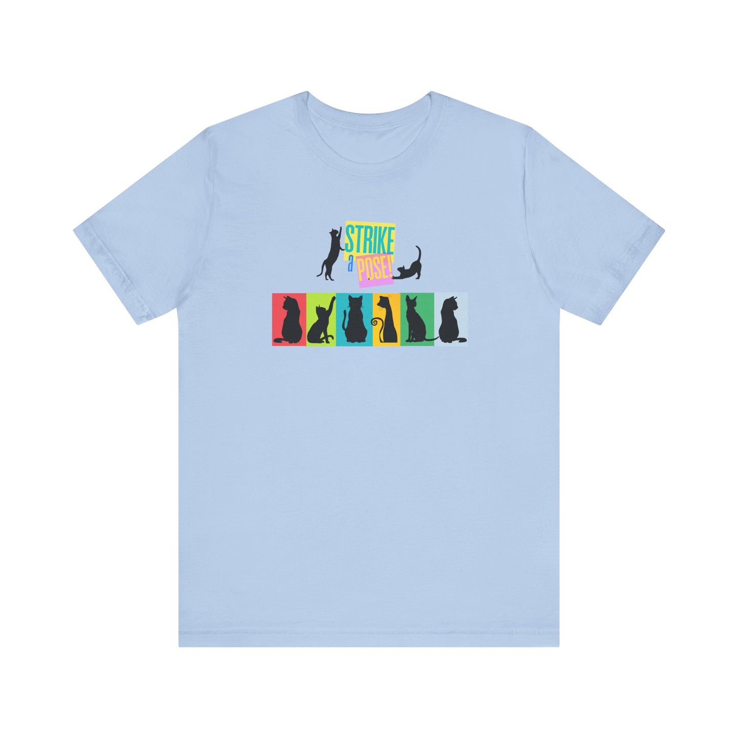 Cat Silhouette Vogue T-shirt