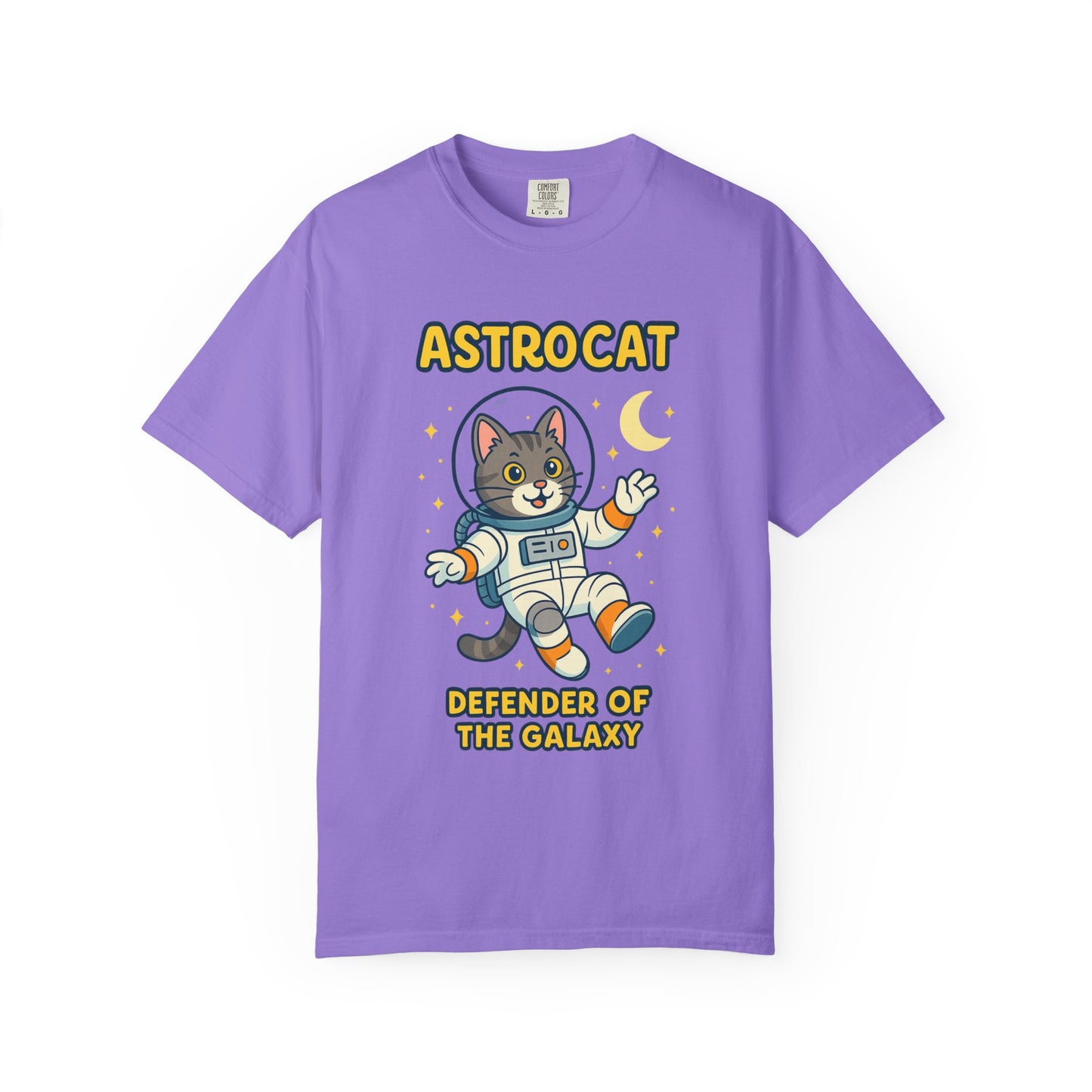 Cat Space Superhero Tee